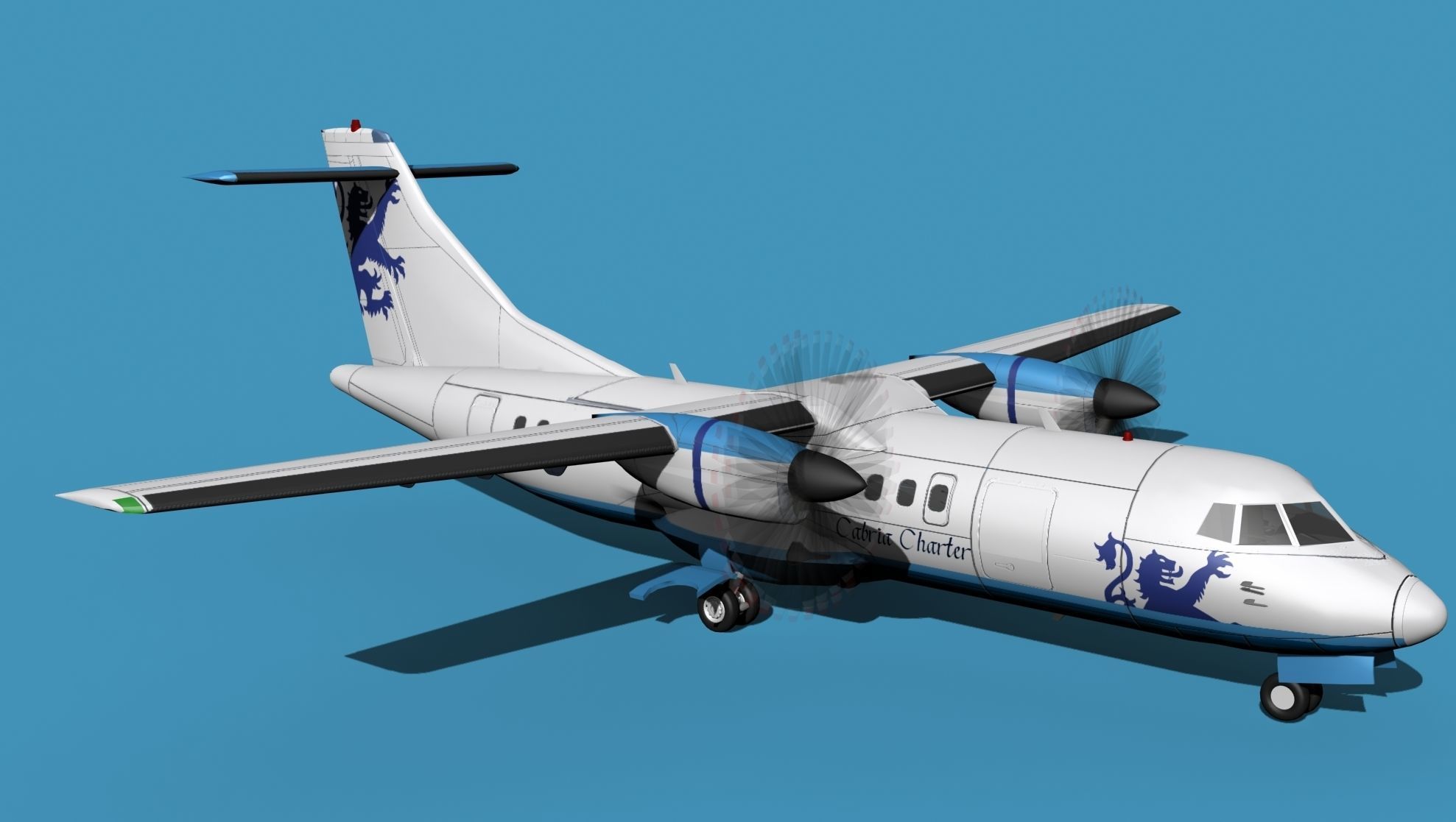 ATR-42-320 Cambria Air 3D model_3