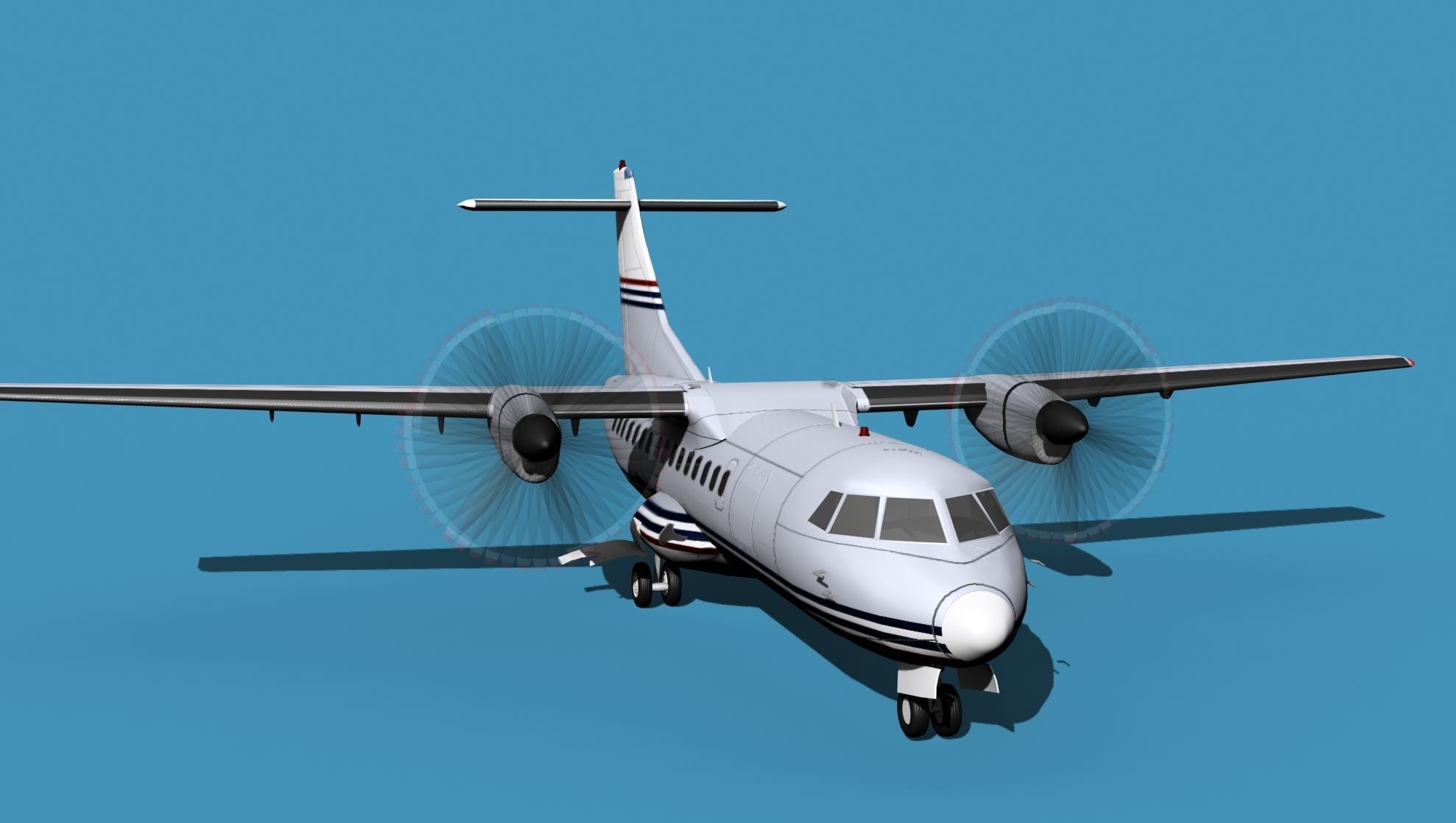 ATR-42-320 Corporate 4 3D model_2