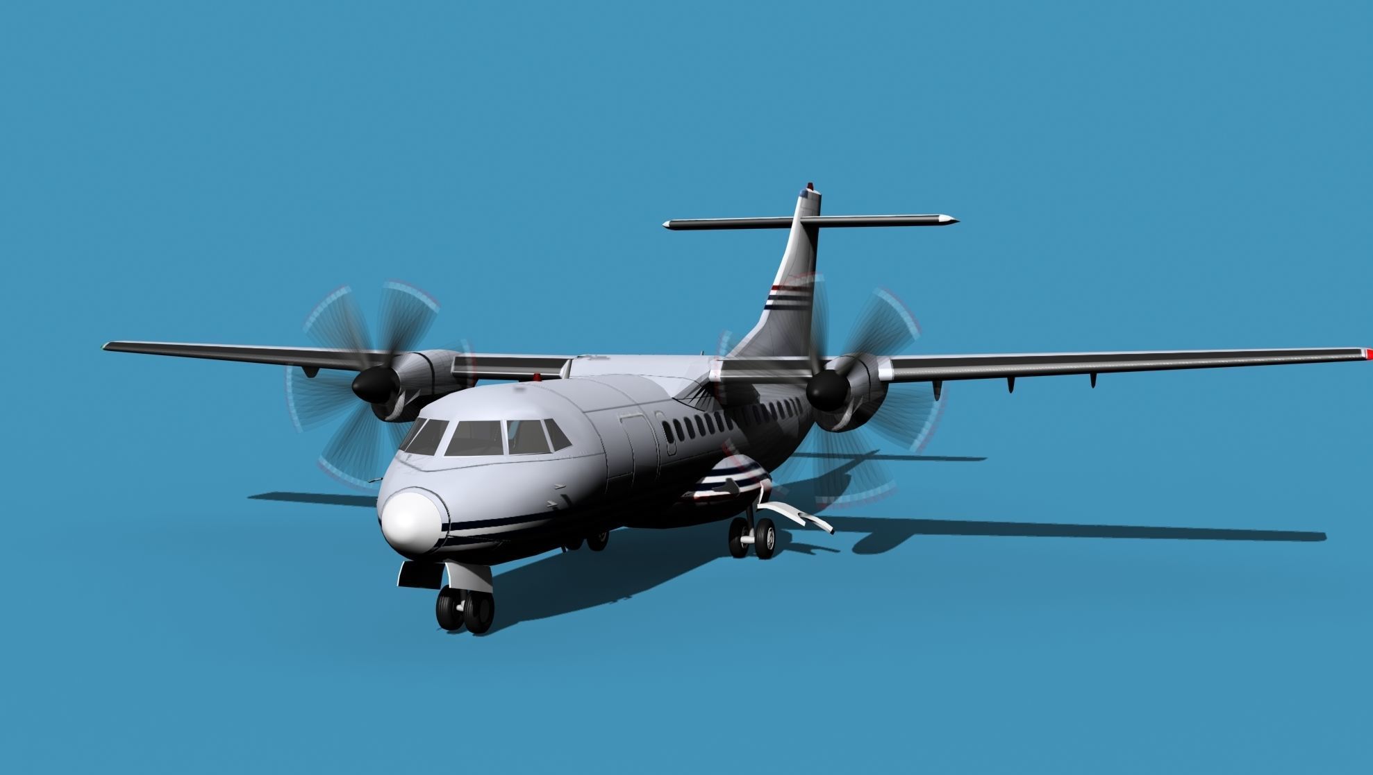 ATR-42-320 Corporate 4 3D model_1