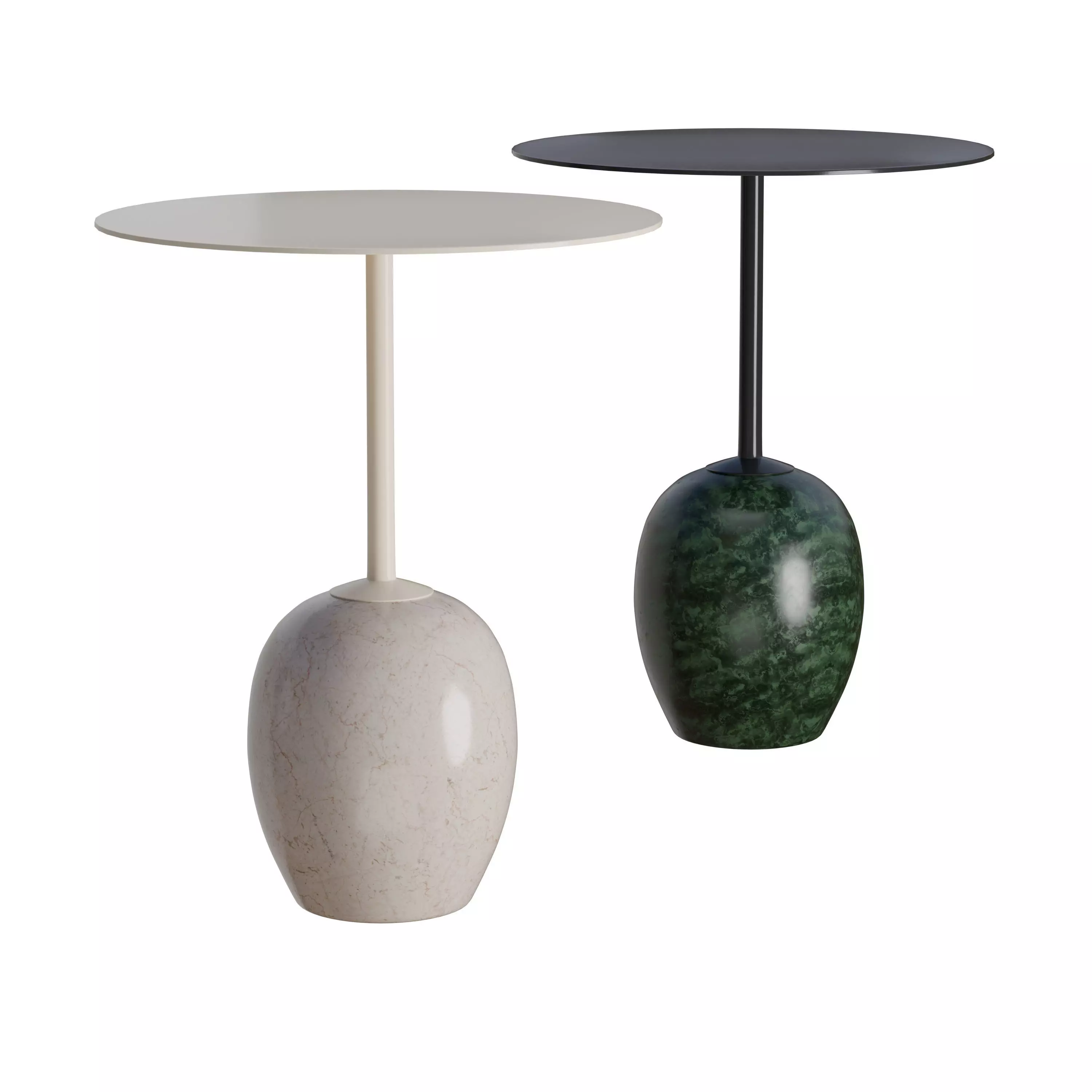 Lato side table 3D model_0