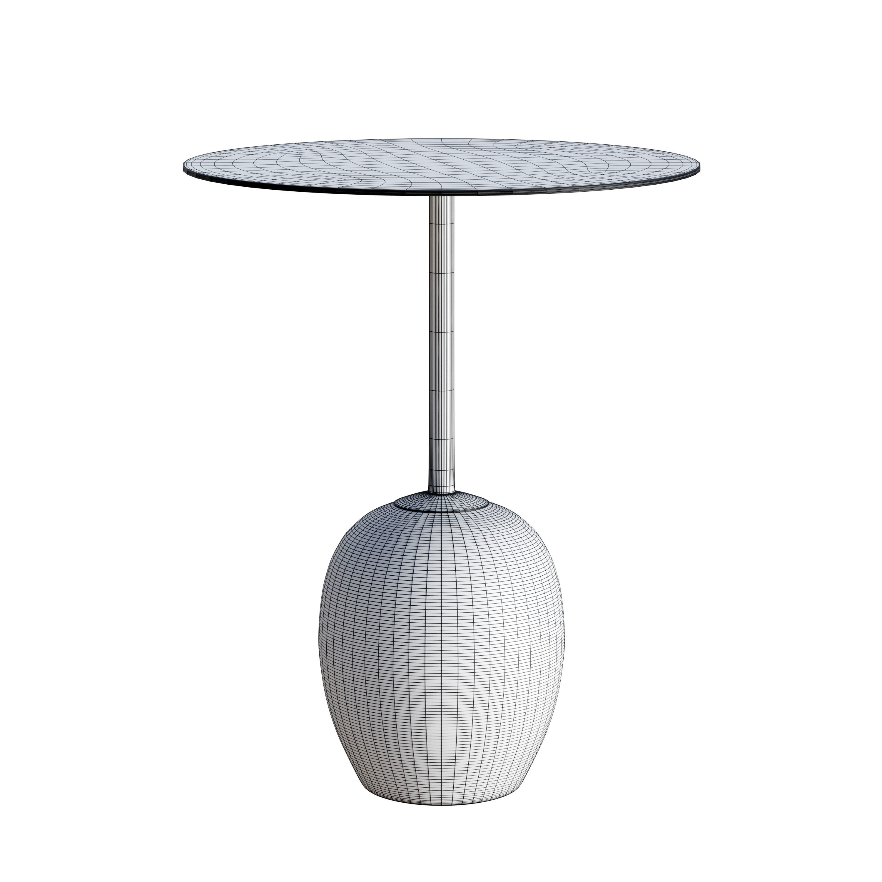 Lato side table 3D model_6