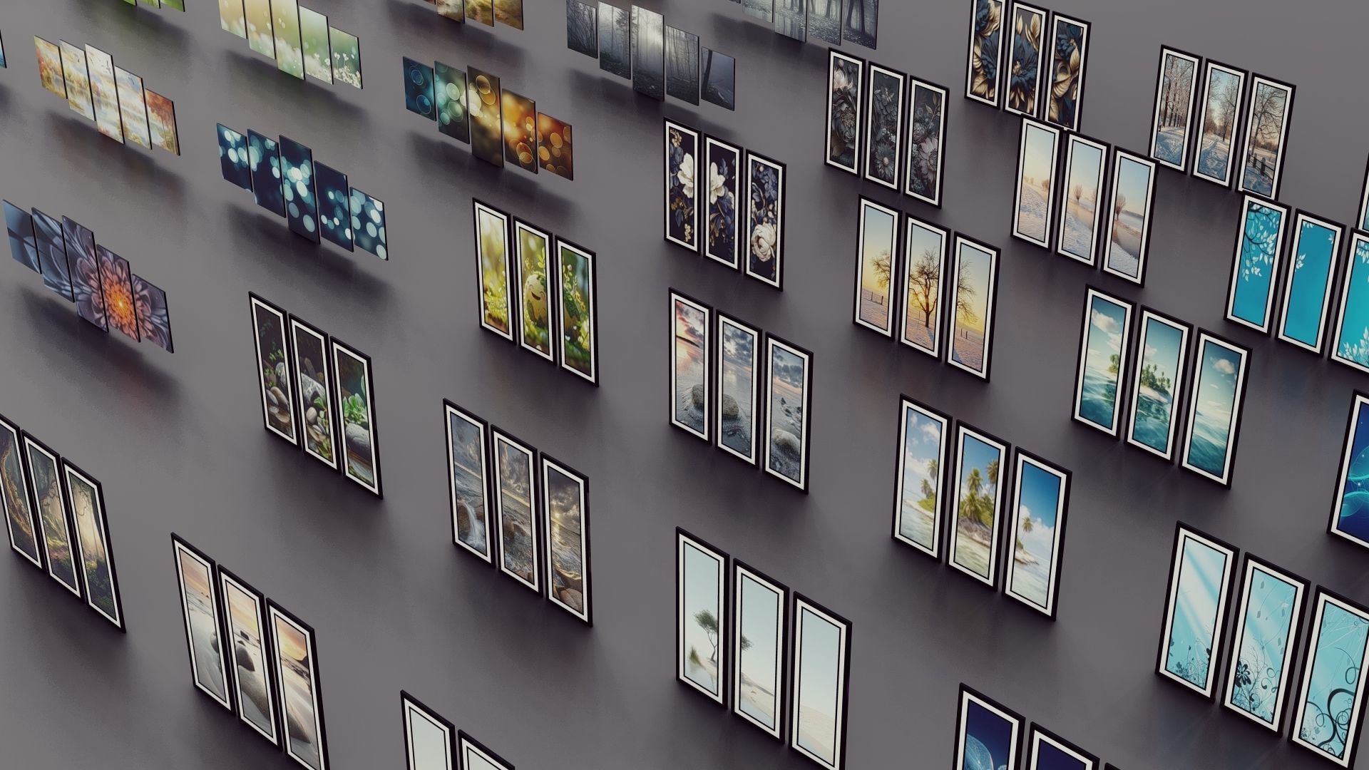 Frame Collection Low-poly 3D model_13