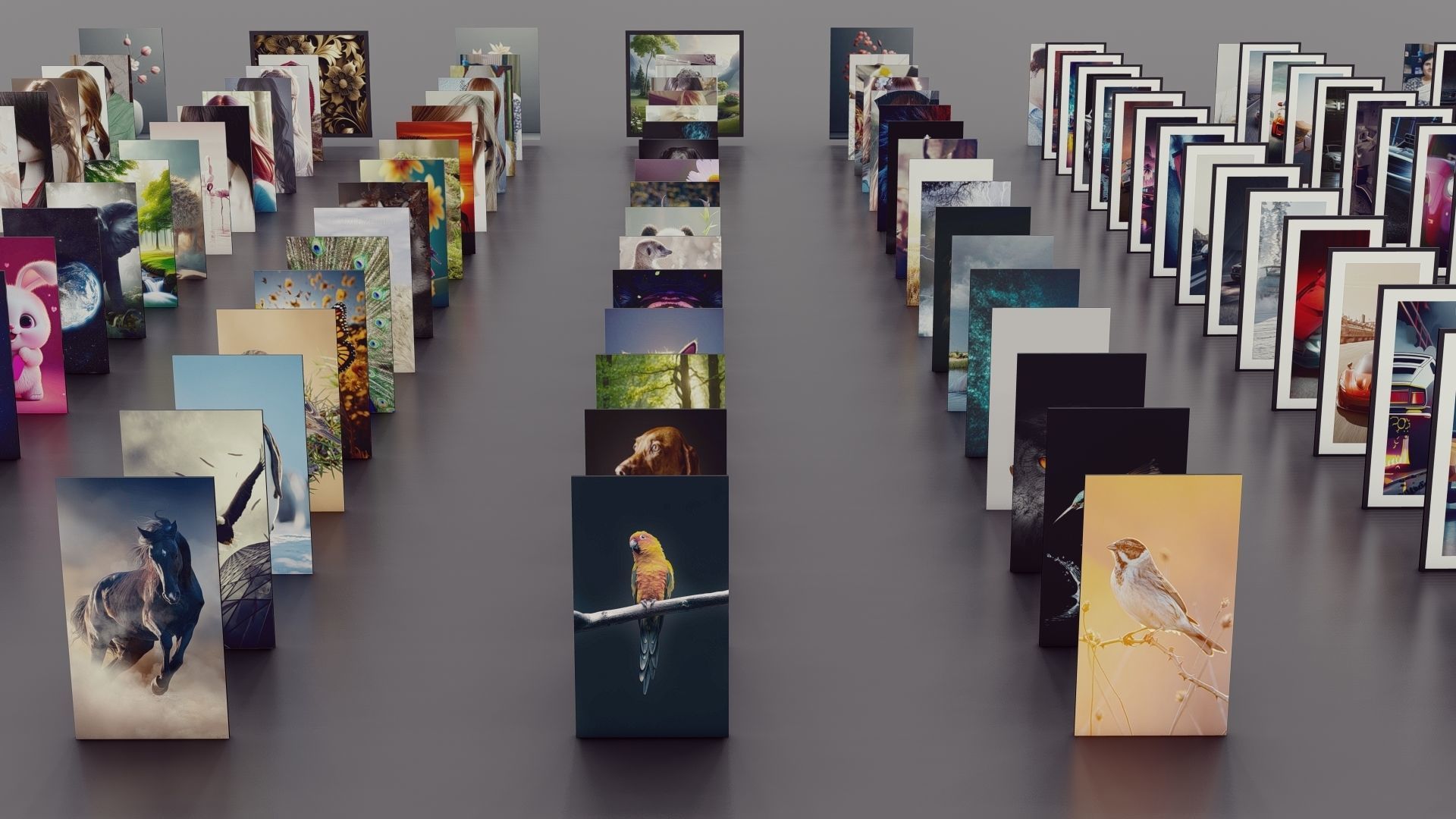 Frame Collection Low-poly 3D model_9