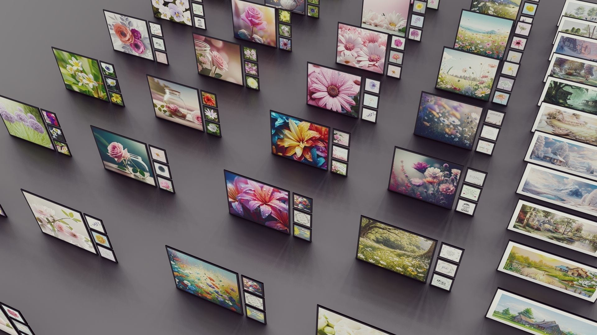 Frame Collection Low-poly 3D model_17