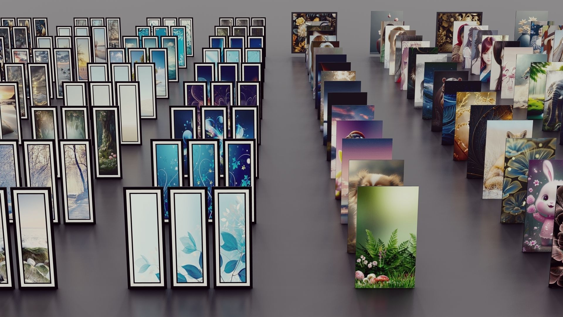 Frame Collection Low-poly 3D model_7