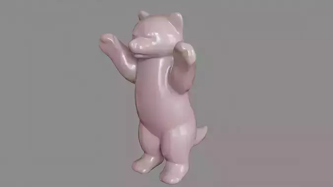 Ceramic Red Panda decoration