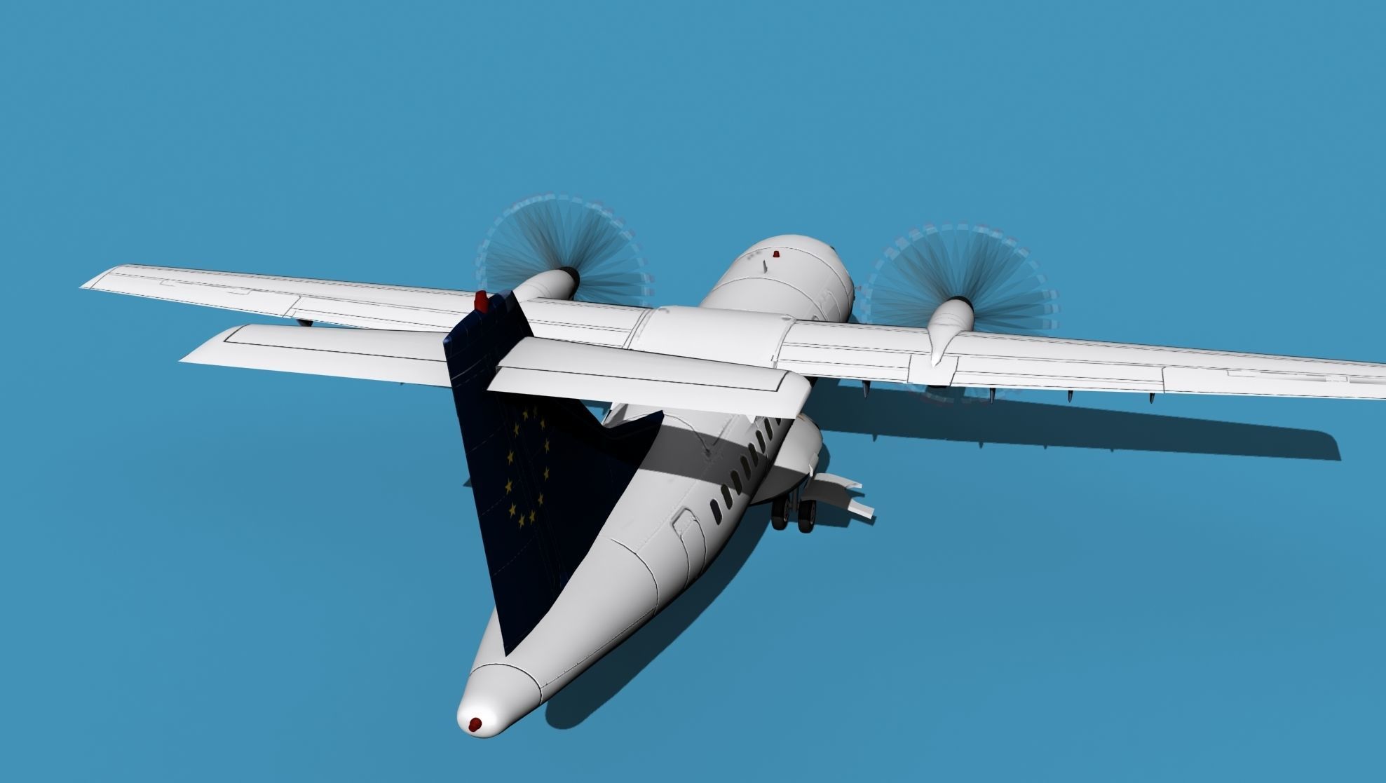 ATR-42-320 Lufthansa Team 3D model_6