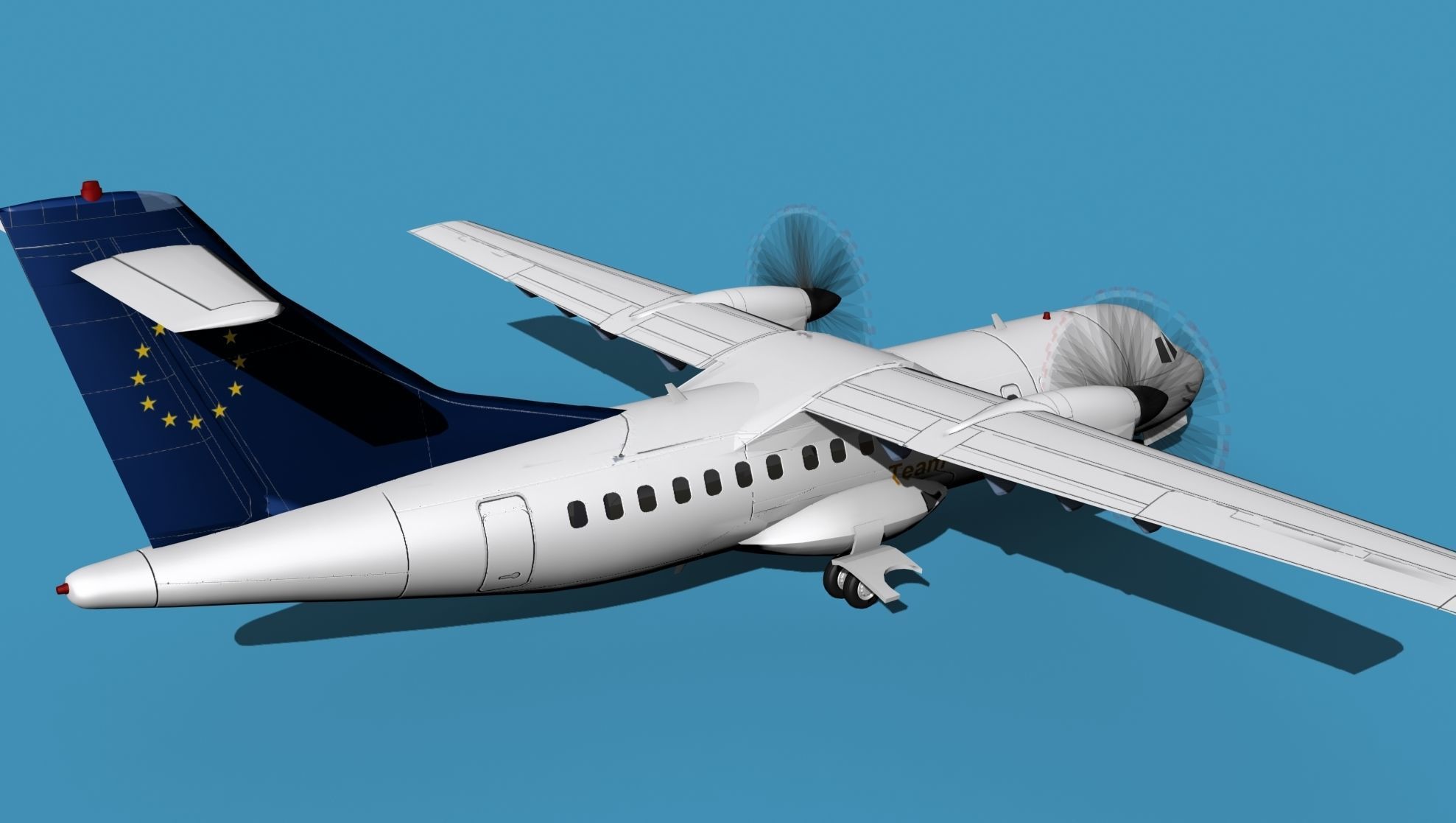 ATR-42-320 Lufthansa Team 3D model_5