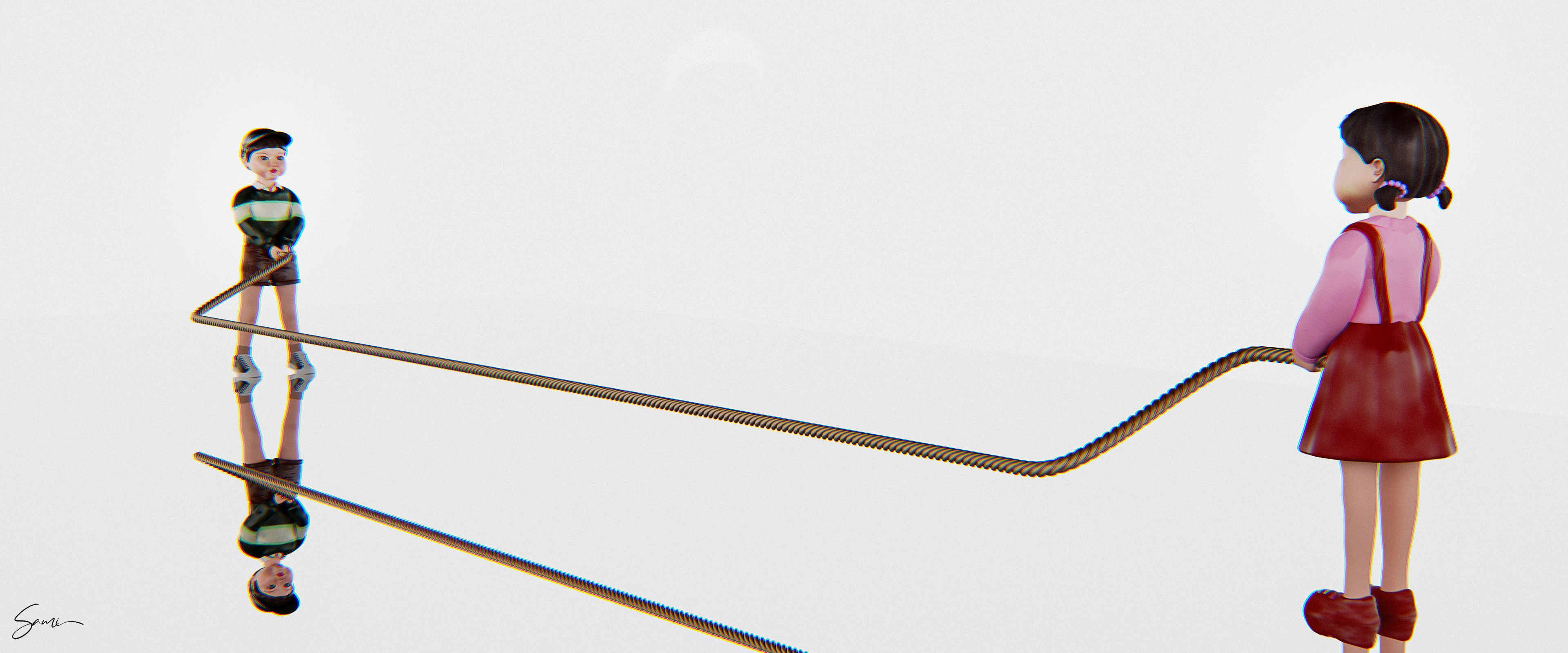 Squid Game Bundle 3D model_41