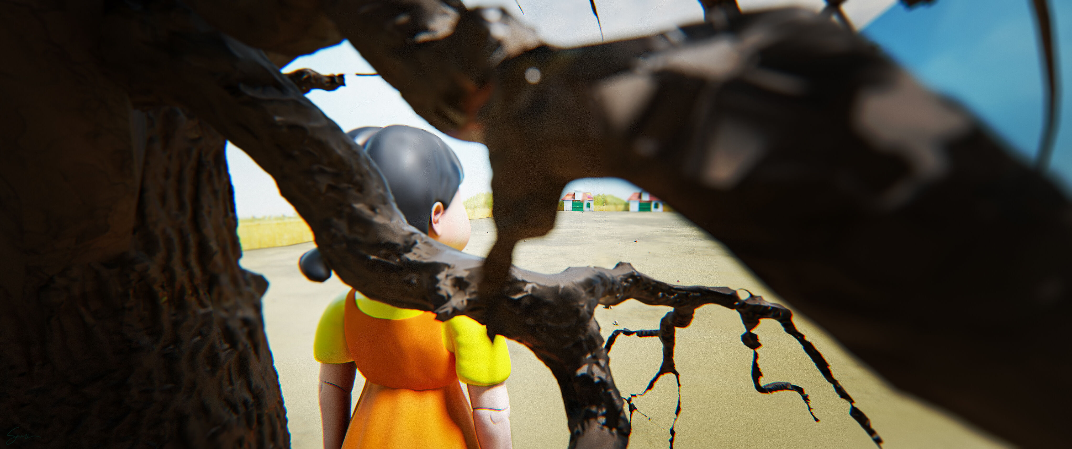 Squid Game Bundle 3D model_16