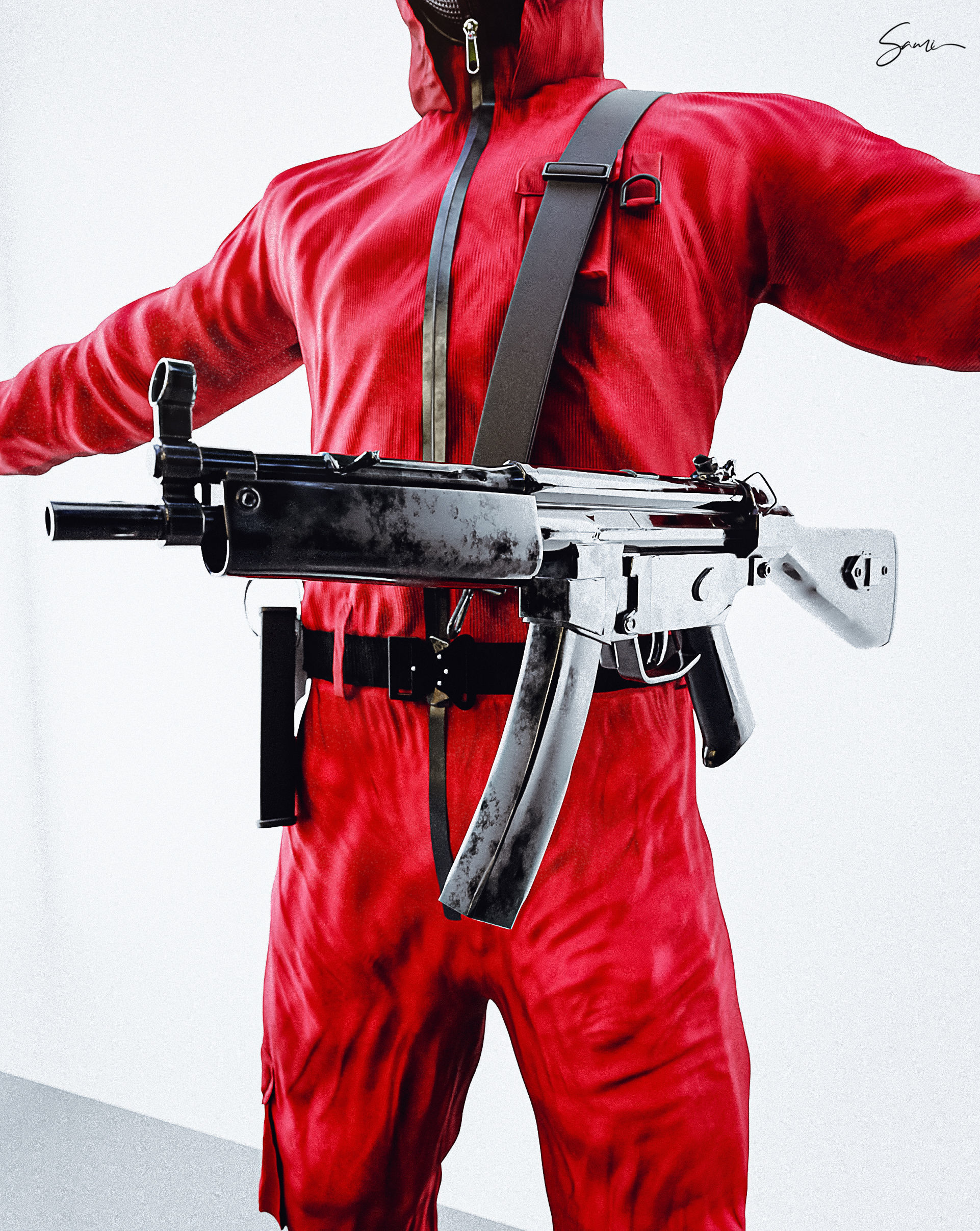 Squid Game Bundle 3D model_32