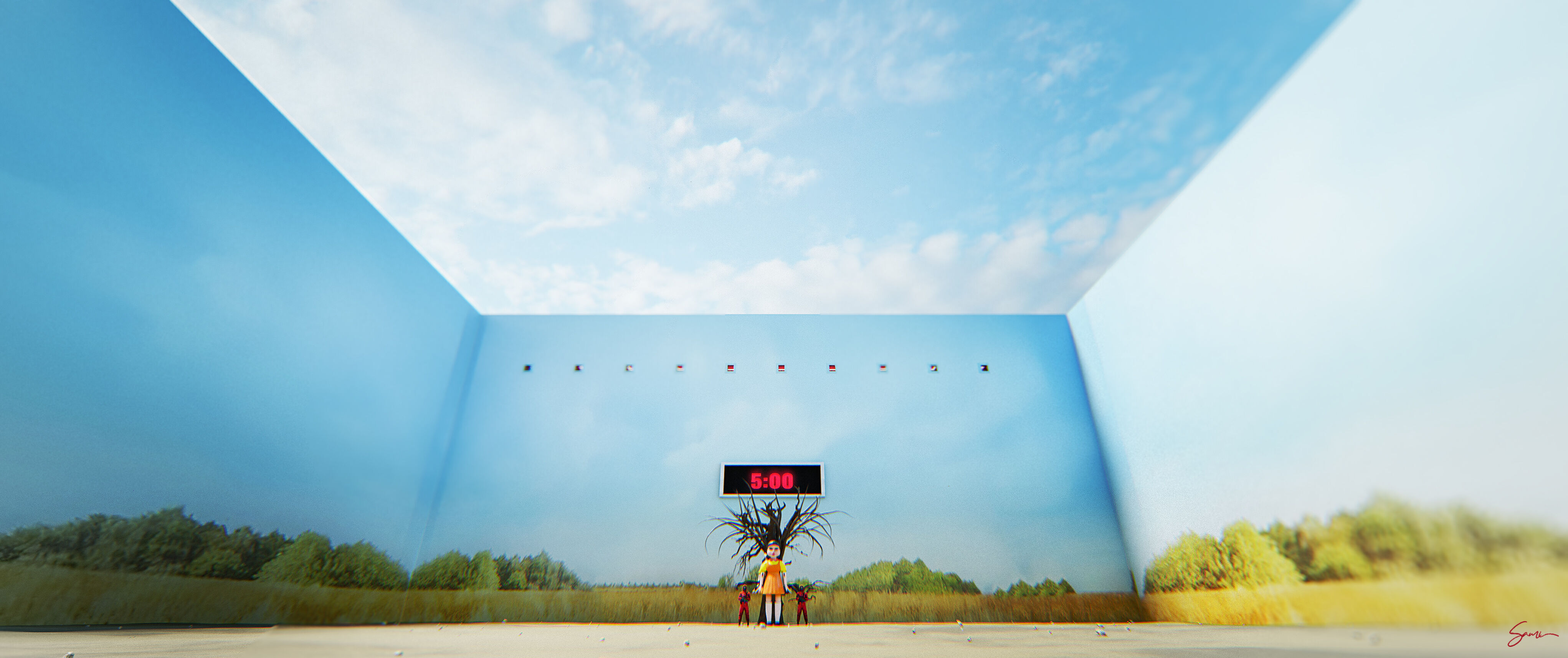 Squid Game Bundle 3D model_36