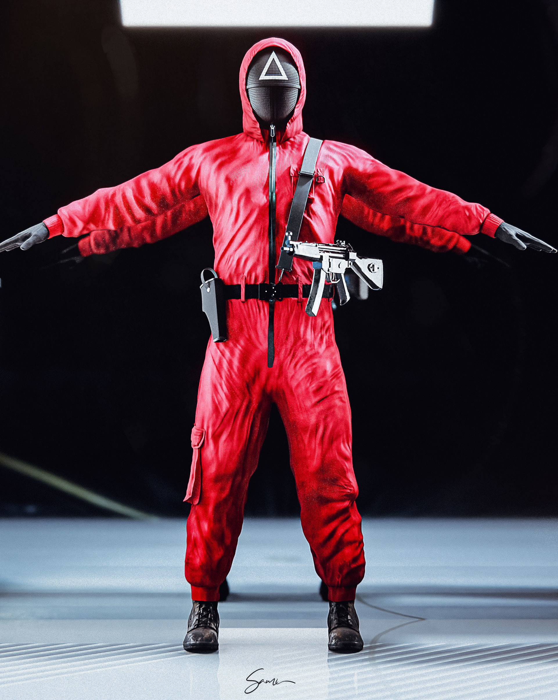 Squid Game Bundle 3D model_1