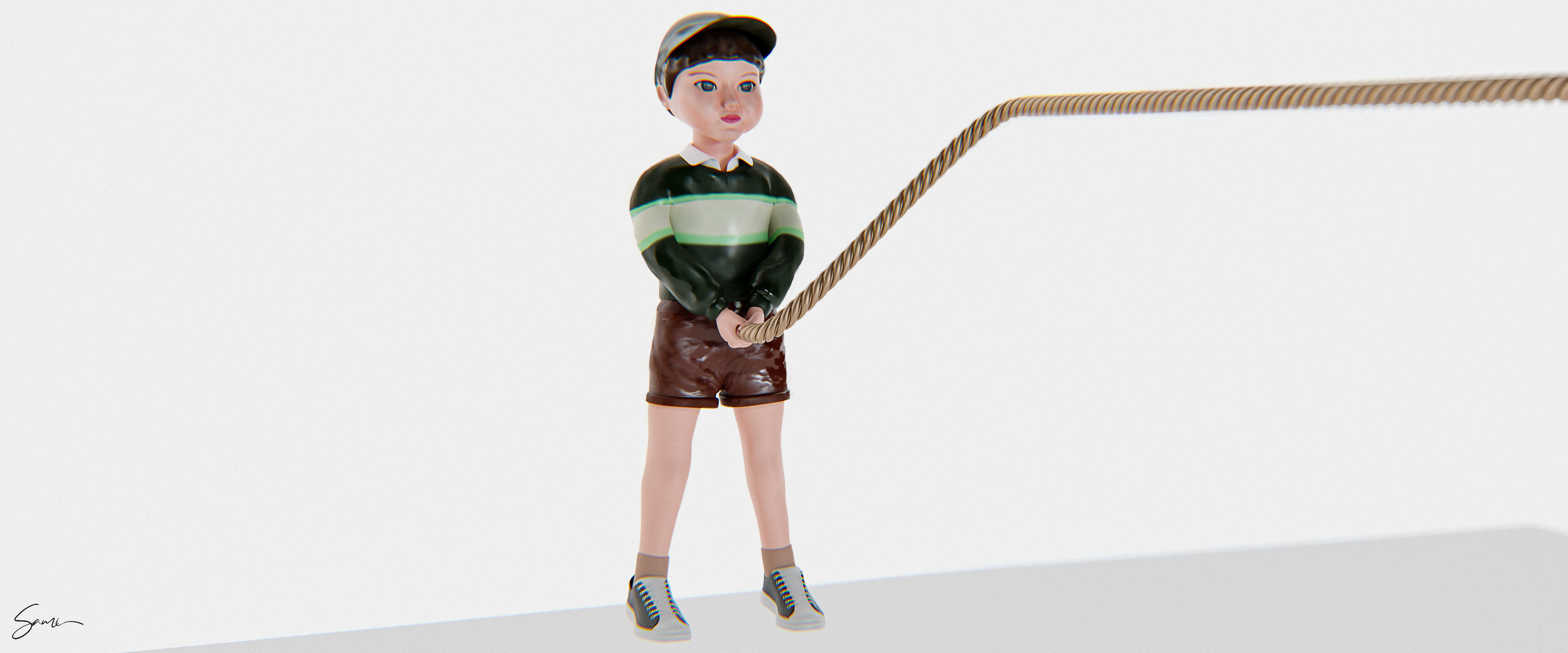 Squid Game Bundle 3D model_8