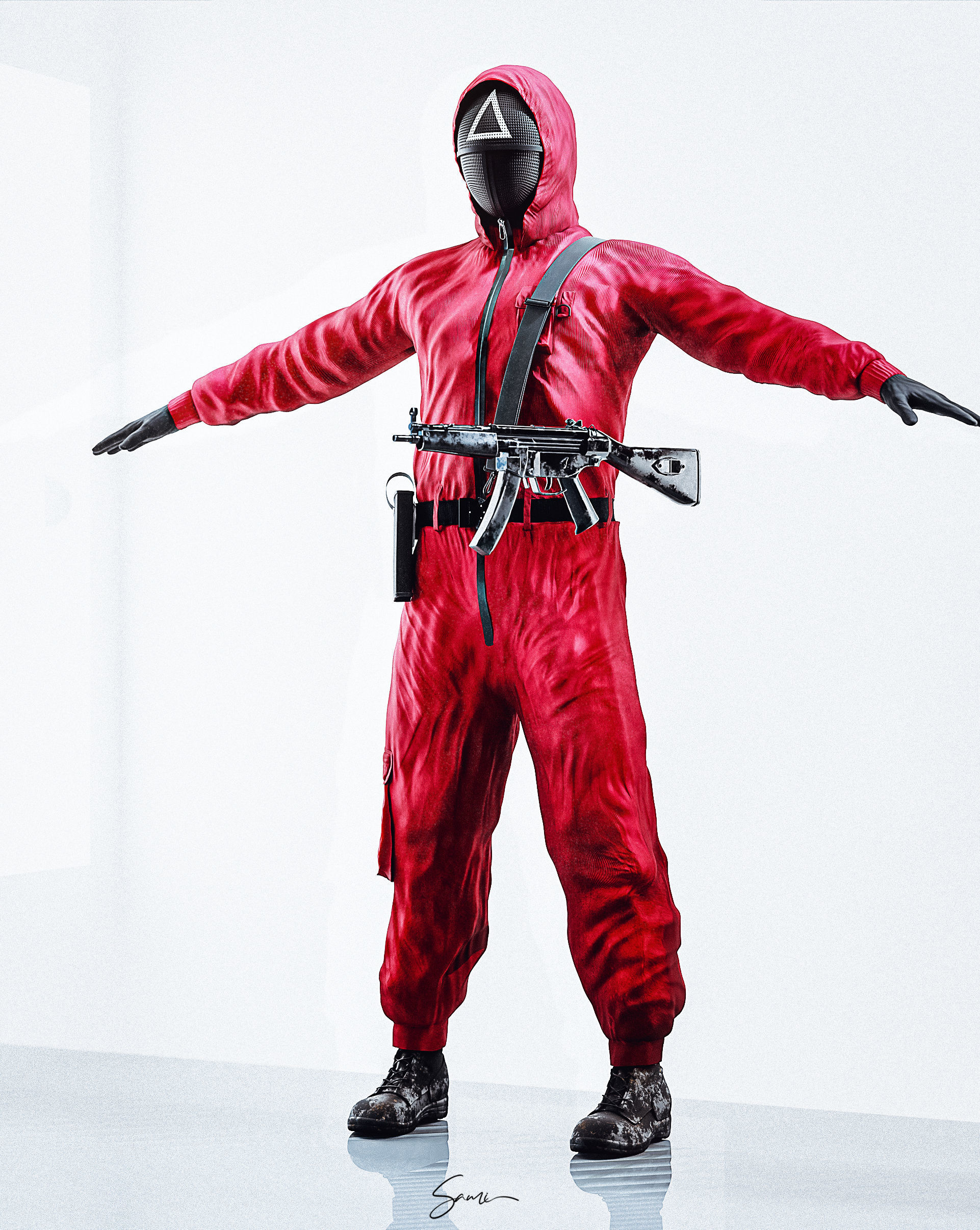 Squid Game Bundle 3D model_30