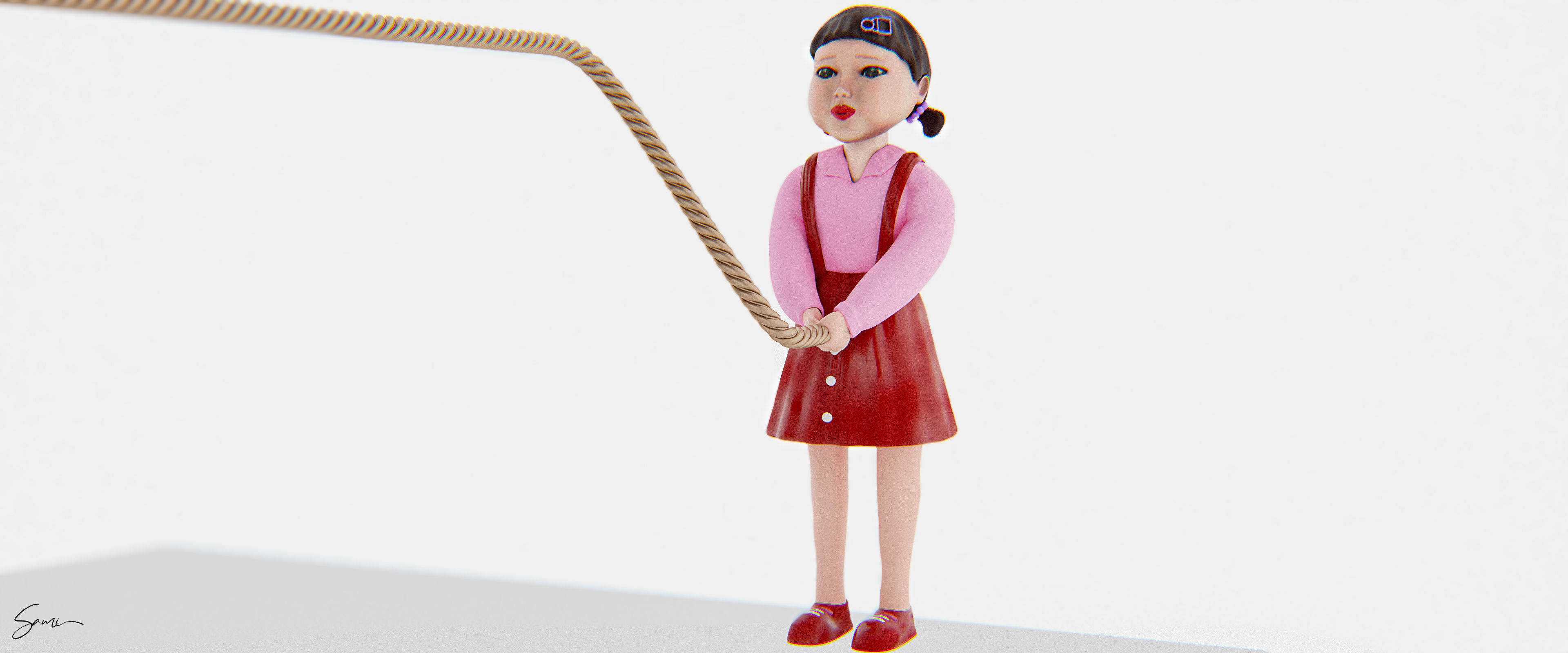 Squid Game Bundle 3D model_53