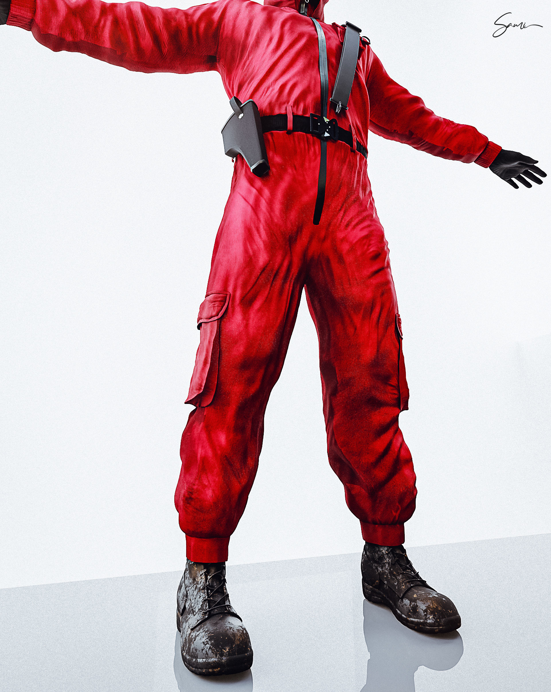 Squid Game Bundle 3D model_27