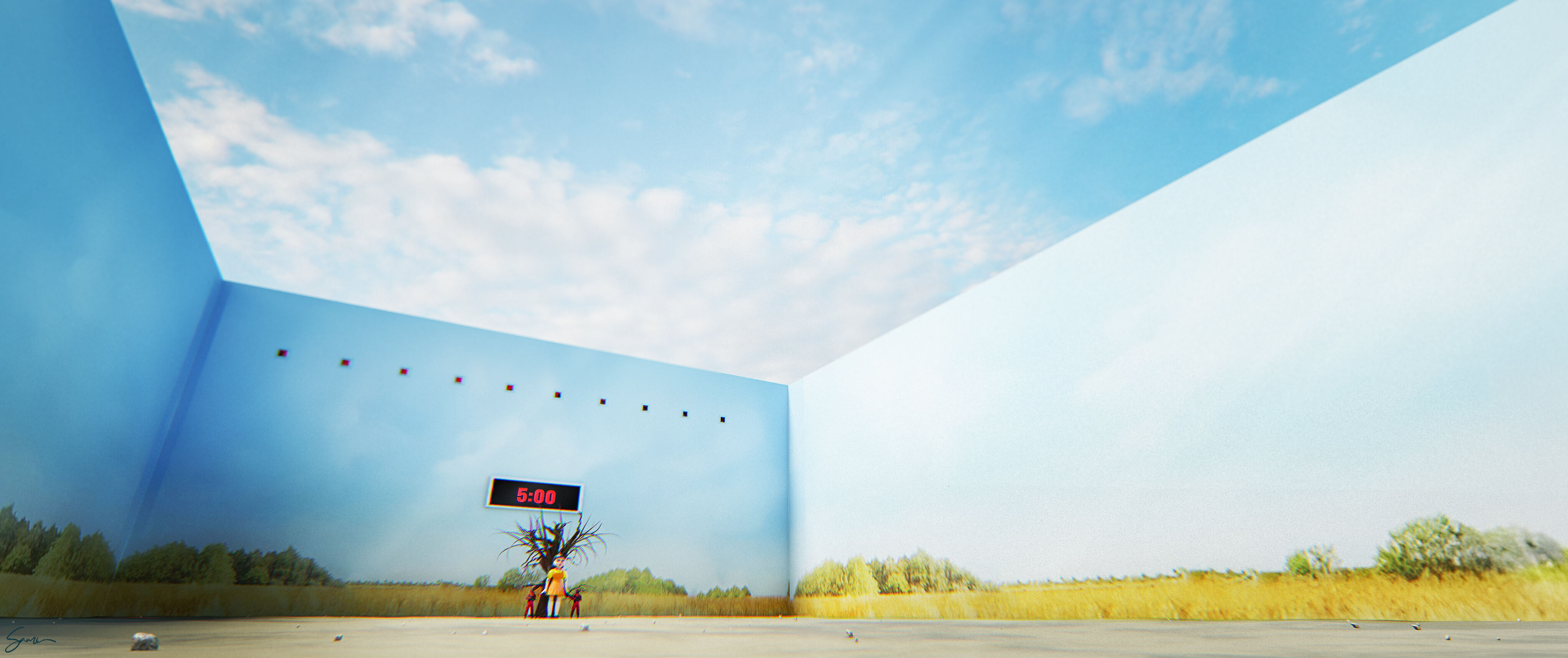 Squid Game Bundle 3D model_35