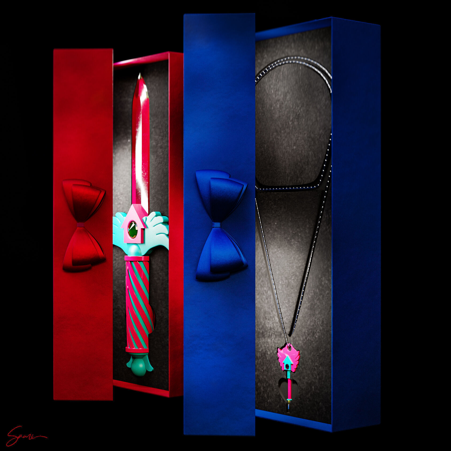 Squid Game Bundle 3D model_66