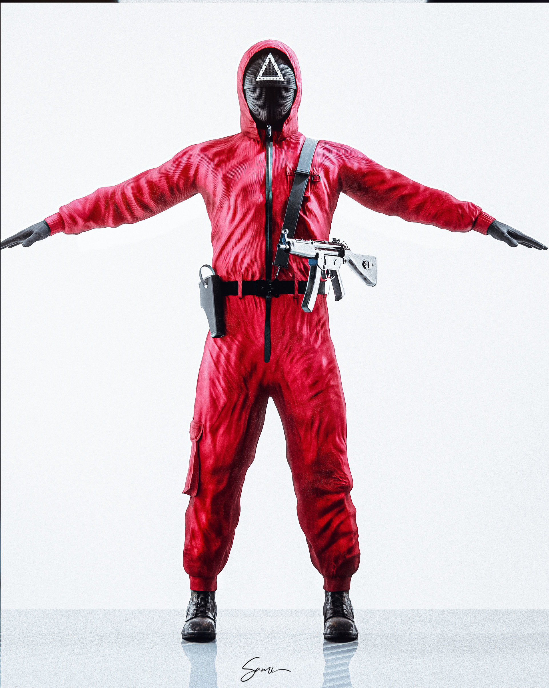 Squid Game Bundle 3D model_15