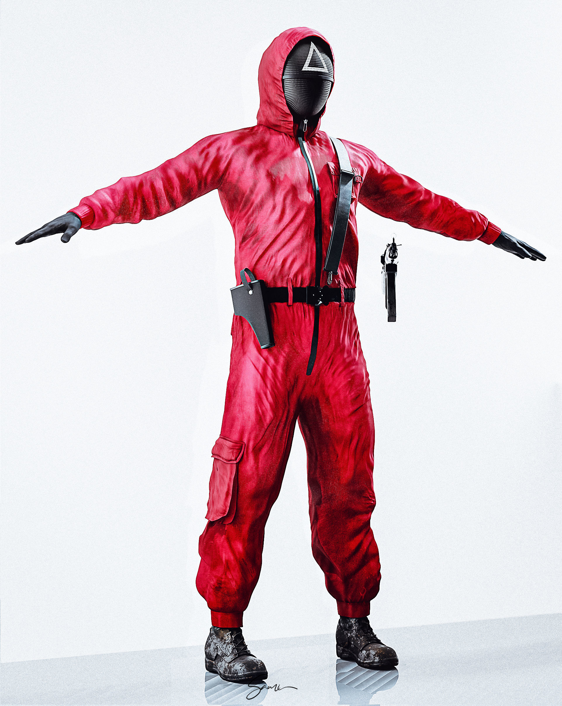 Squid Game Bundle 3D model_22