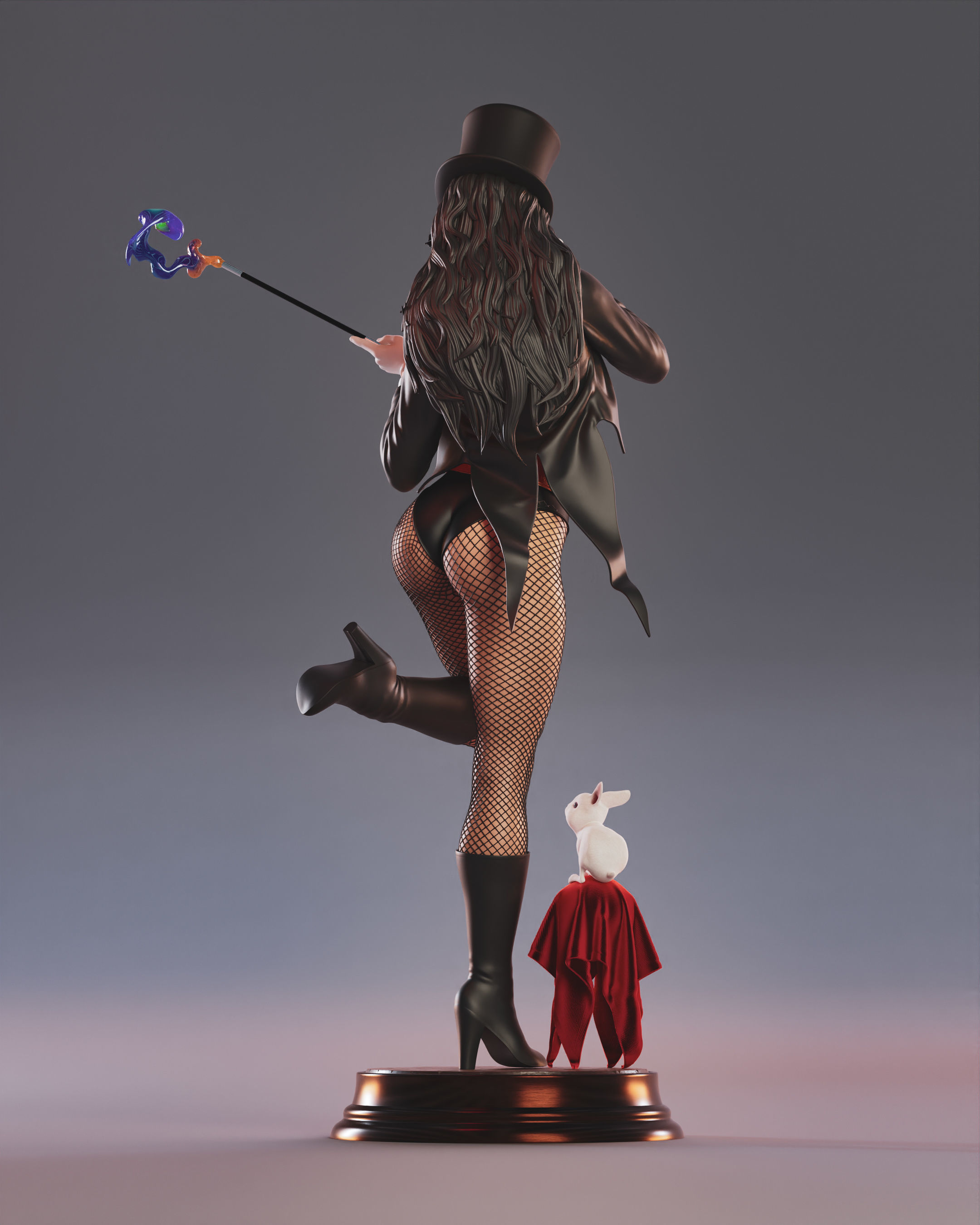 Zatanna 3D print model_9