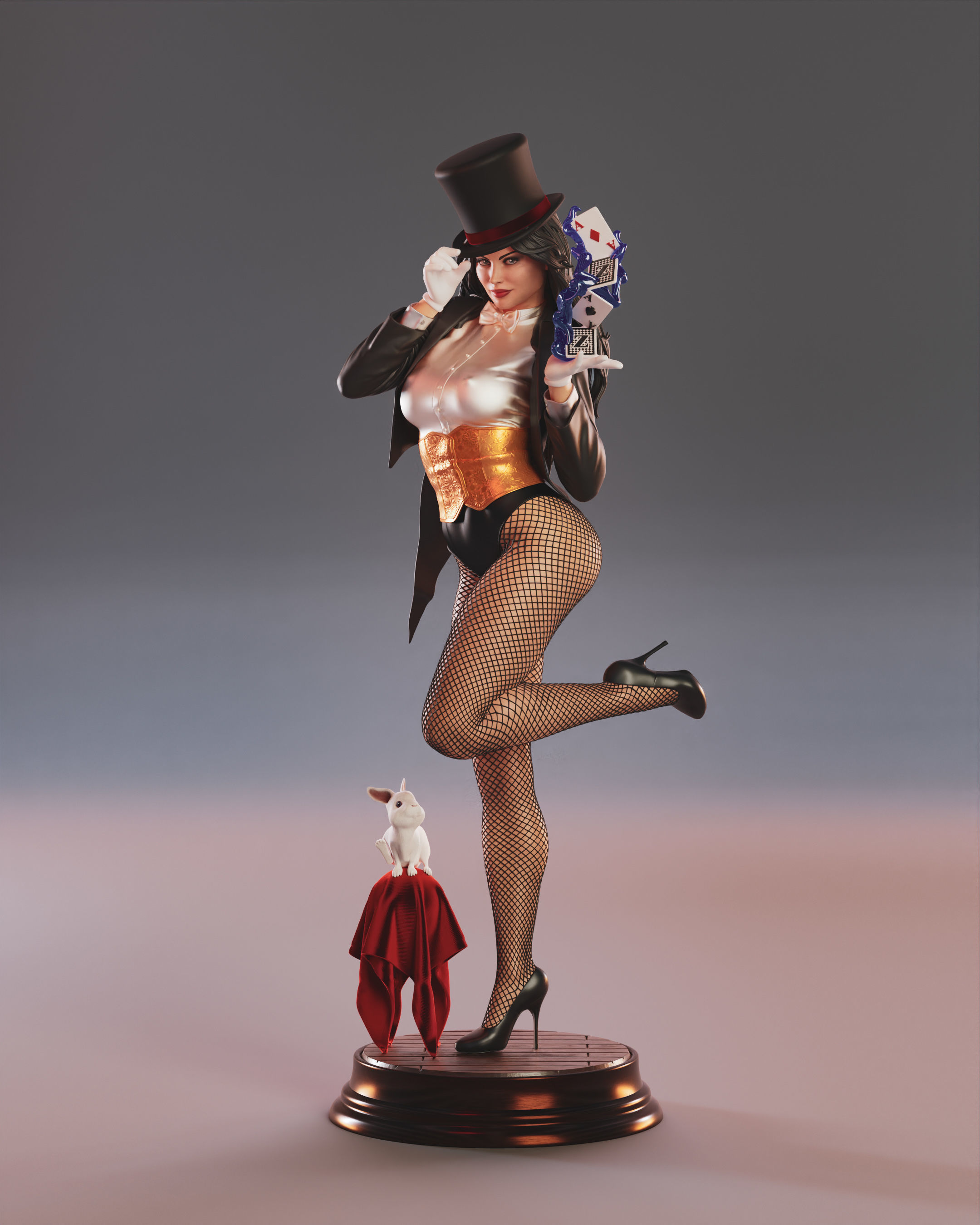 Zatanna 3D print model_1
