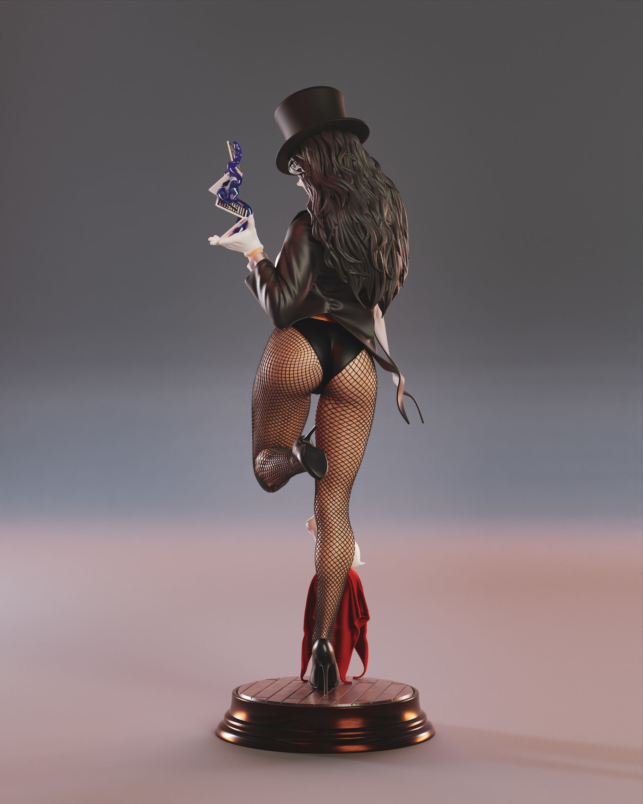 Zatanna 3D print model_2