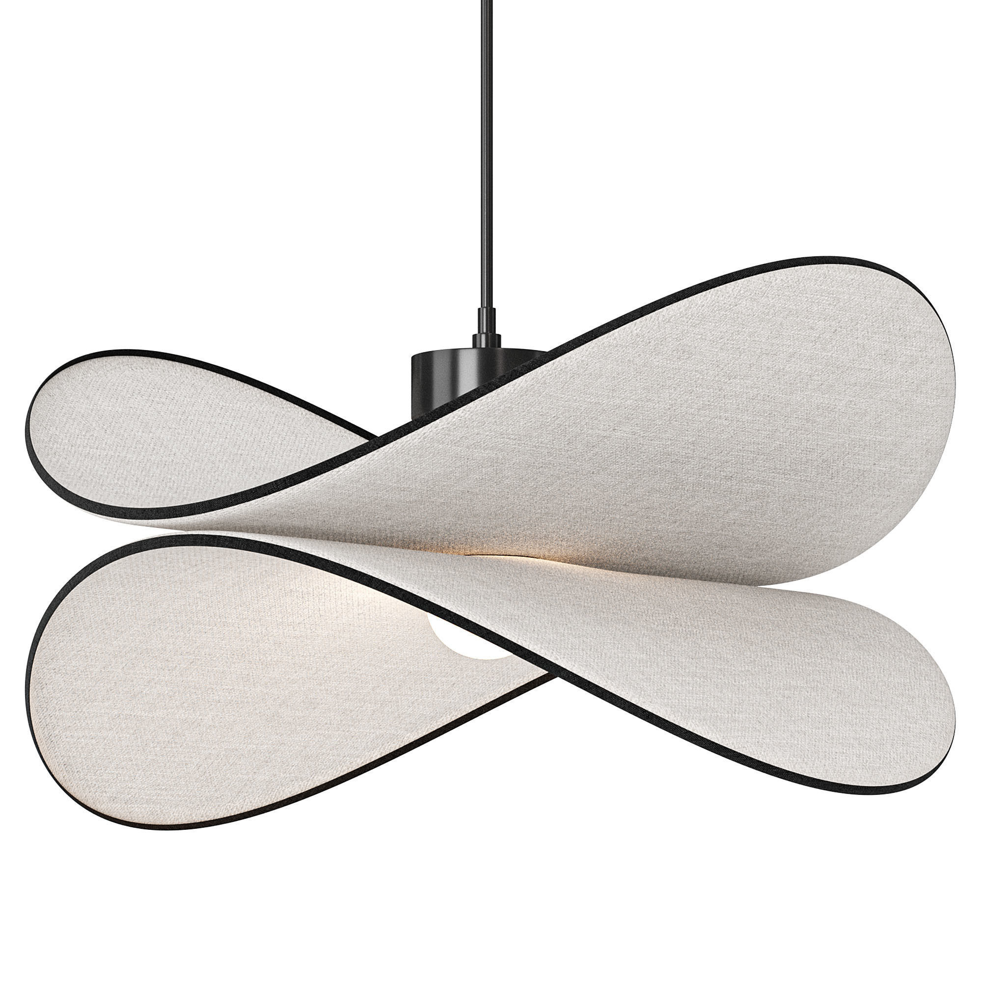 Petalo Pendant Lamp 3D model_2