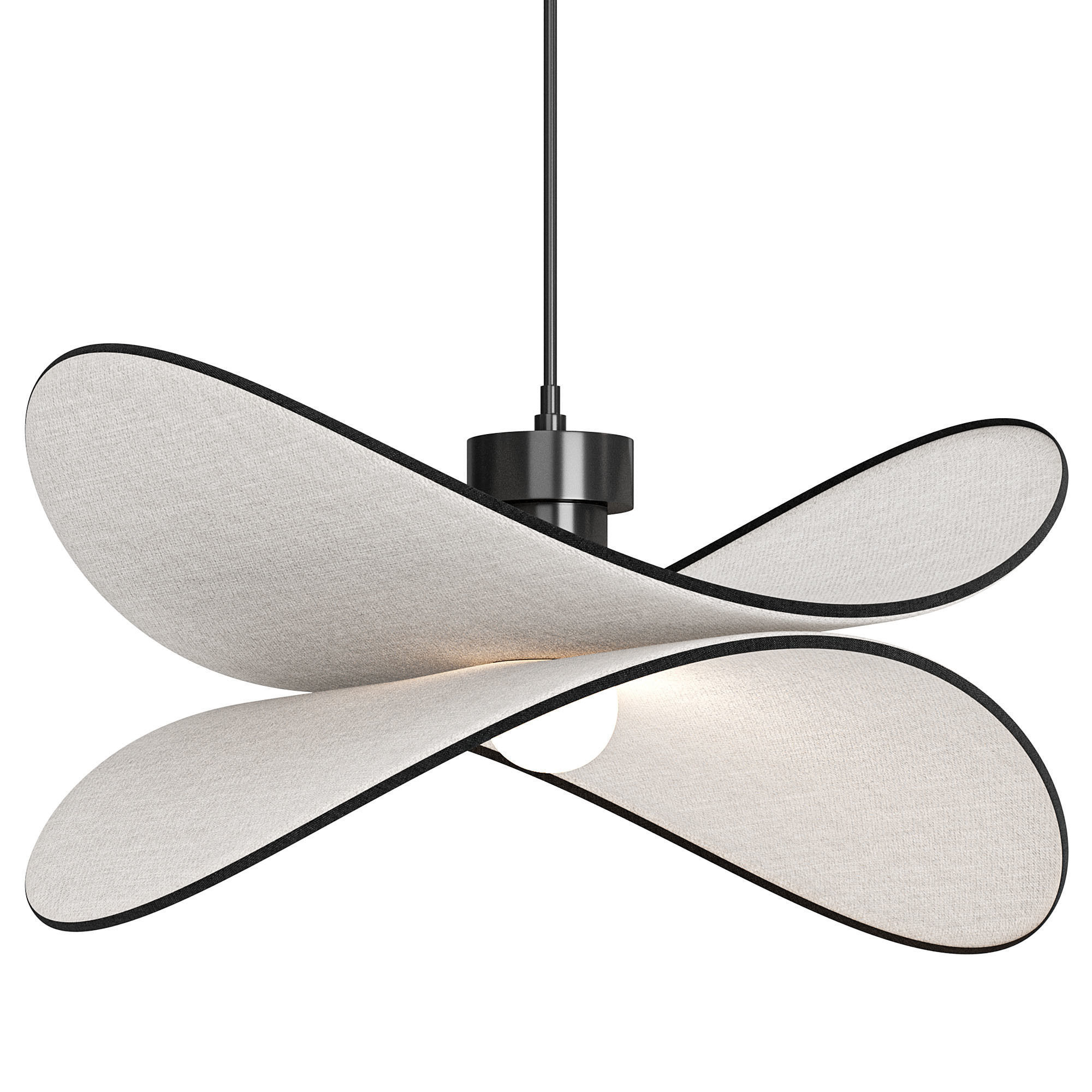 Petalo Pendant Lamp 3D model_1
