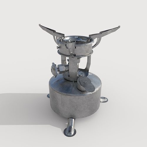 Camp Stove 3D model 5