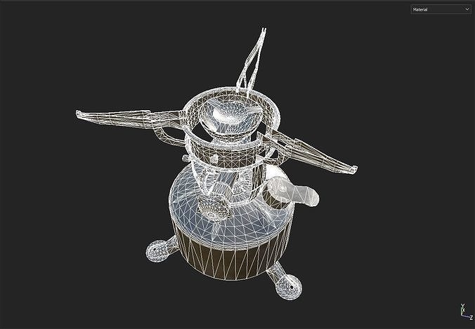 Camp Stove 3D model 6