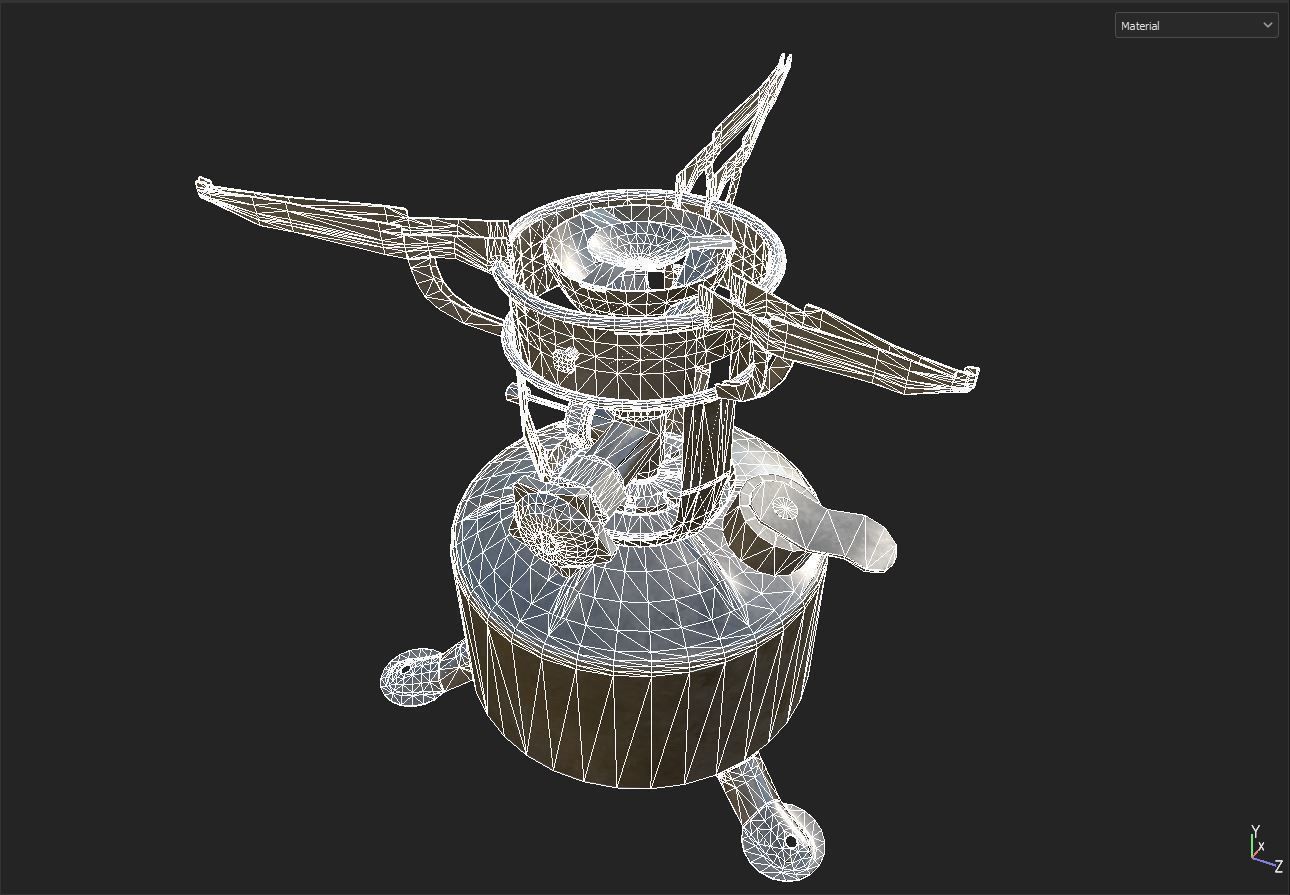 Camp Stove 3D model_8