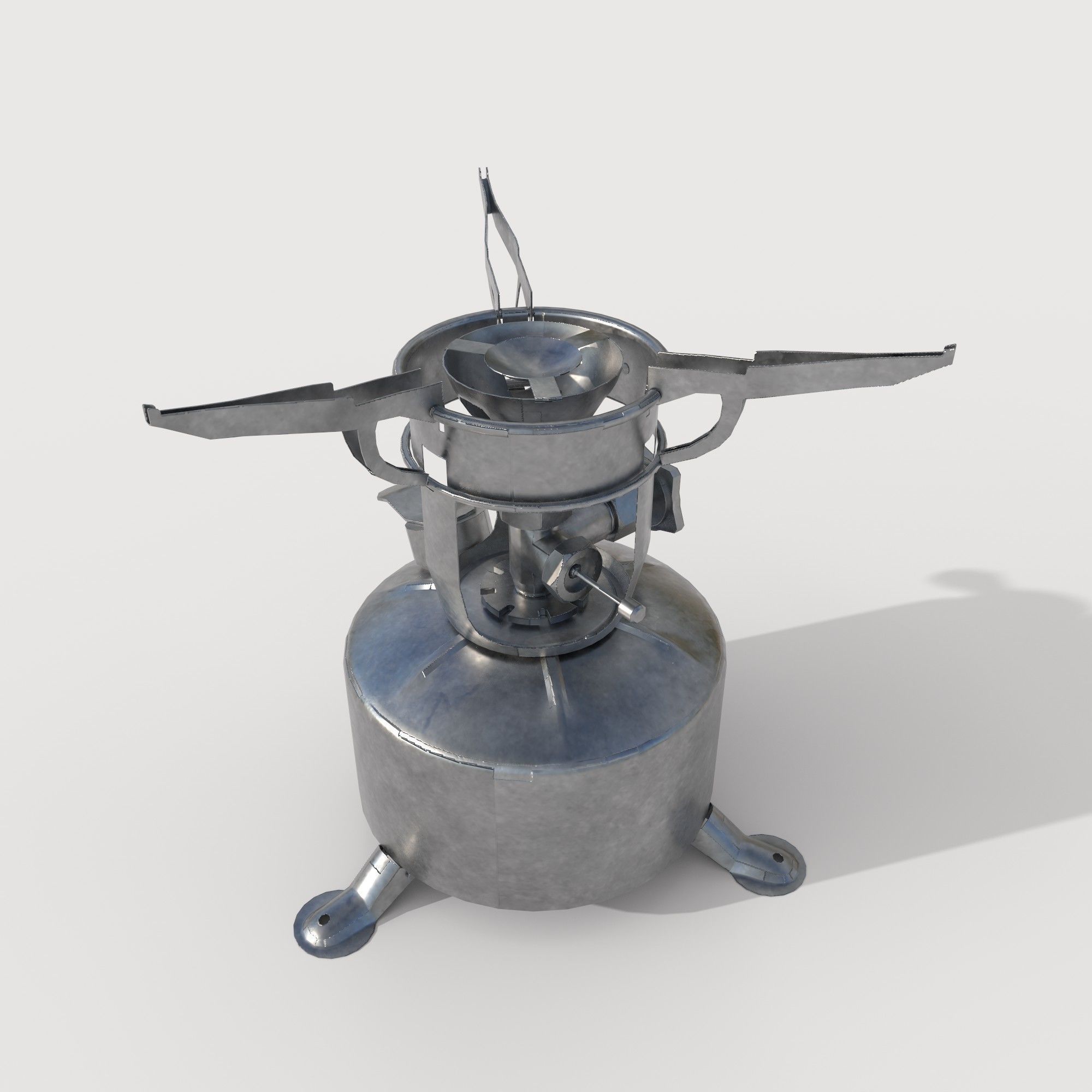 Camp Stove 3D model_2