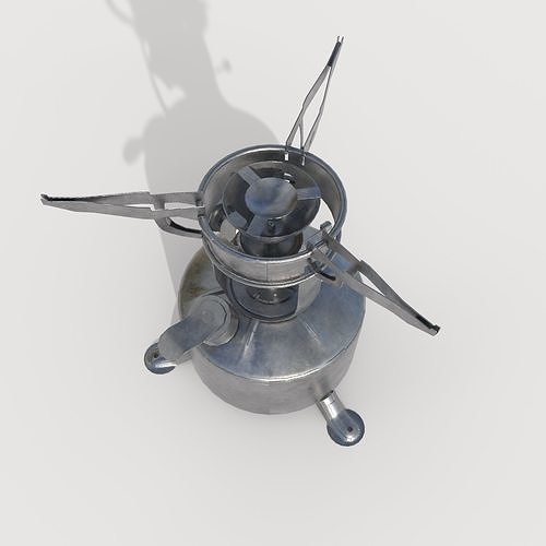 Camp Stove 3D model 2