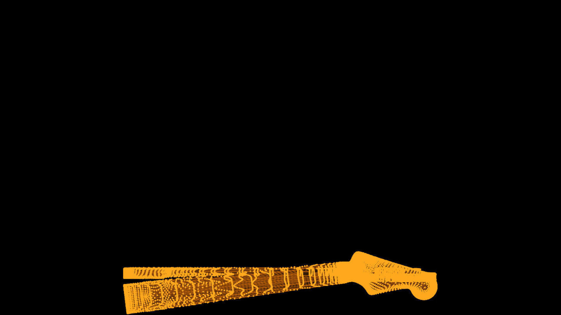 Electric guitar 3D model_22