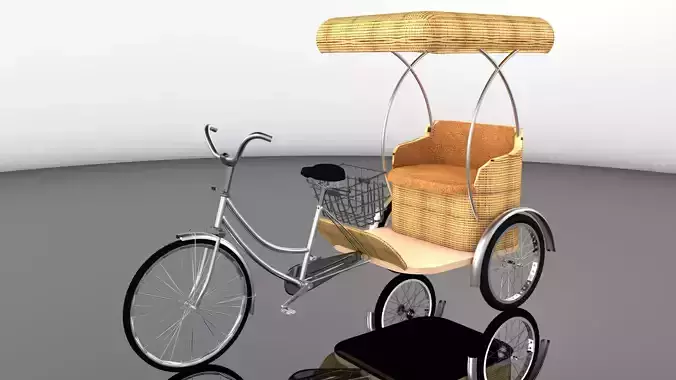 Bike Rickshaw 7 - 4K