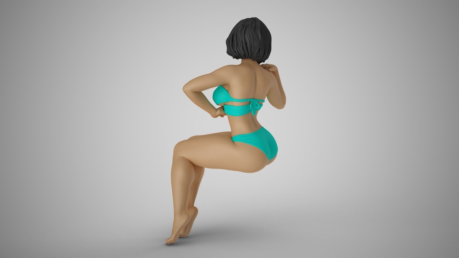 Funny Woman 3D print model_7
