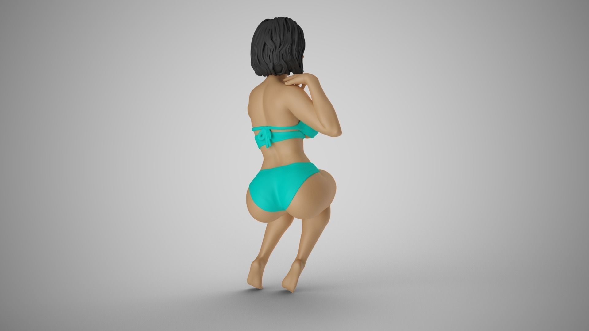 Funny Woman 3D print model_5