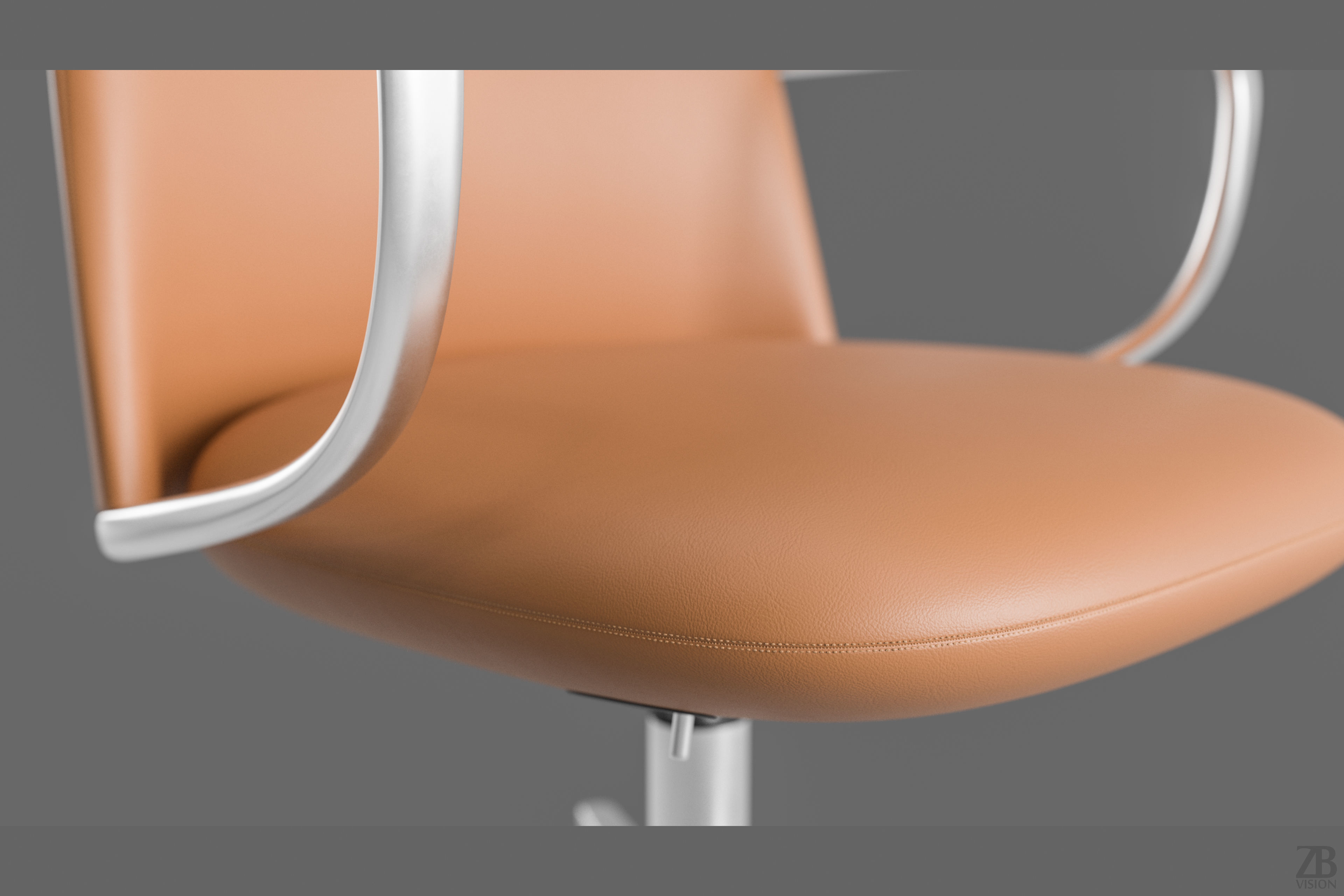 Armchair 3D model_6