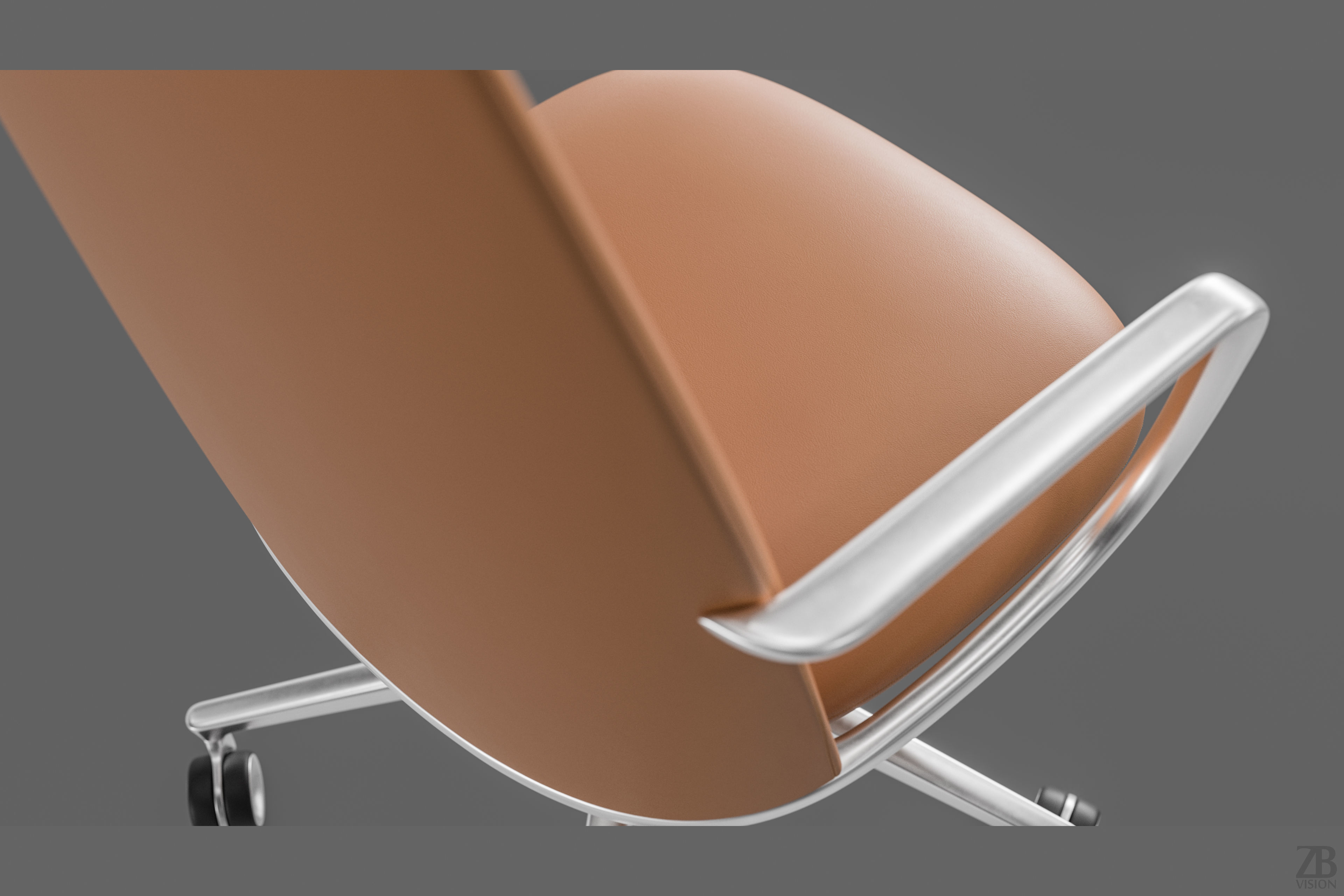 Armchair 3D model_7