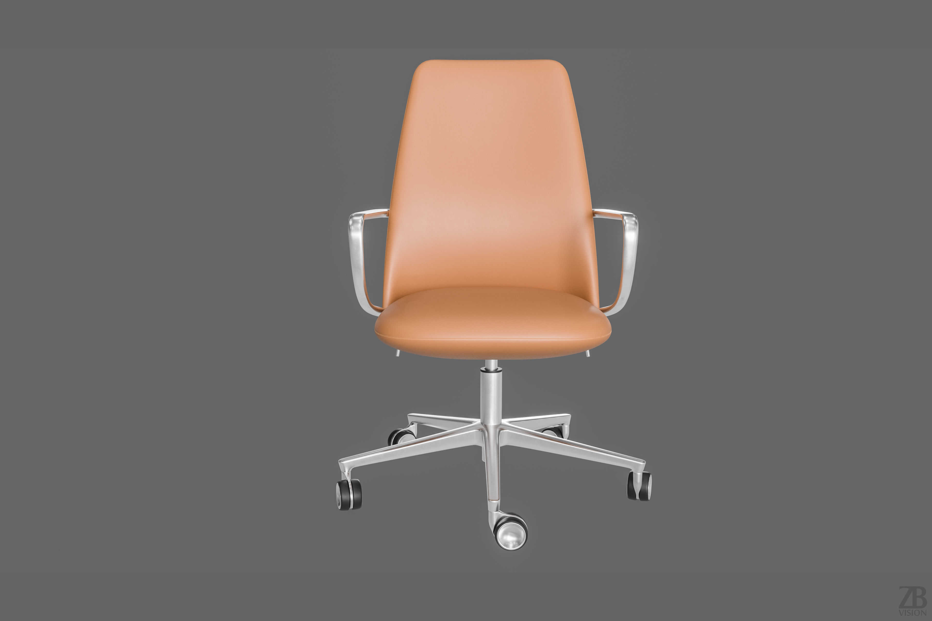 Armchair 3D model_4