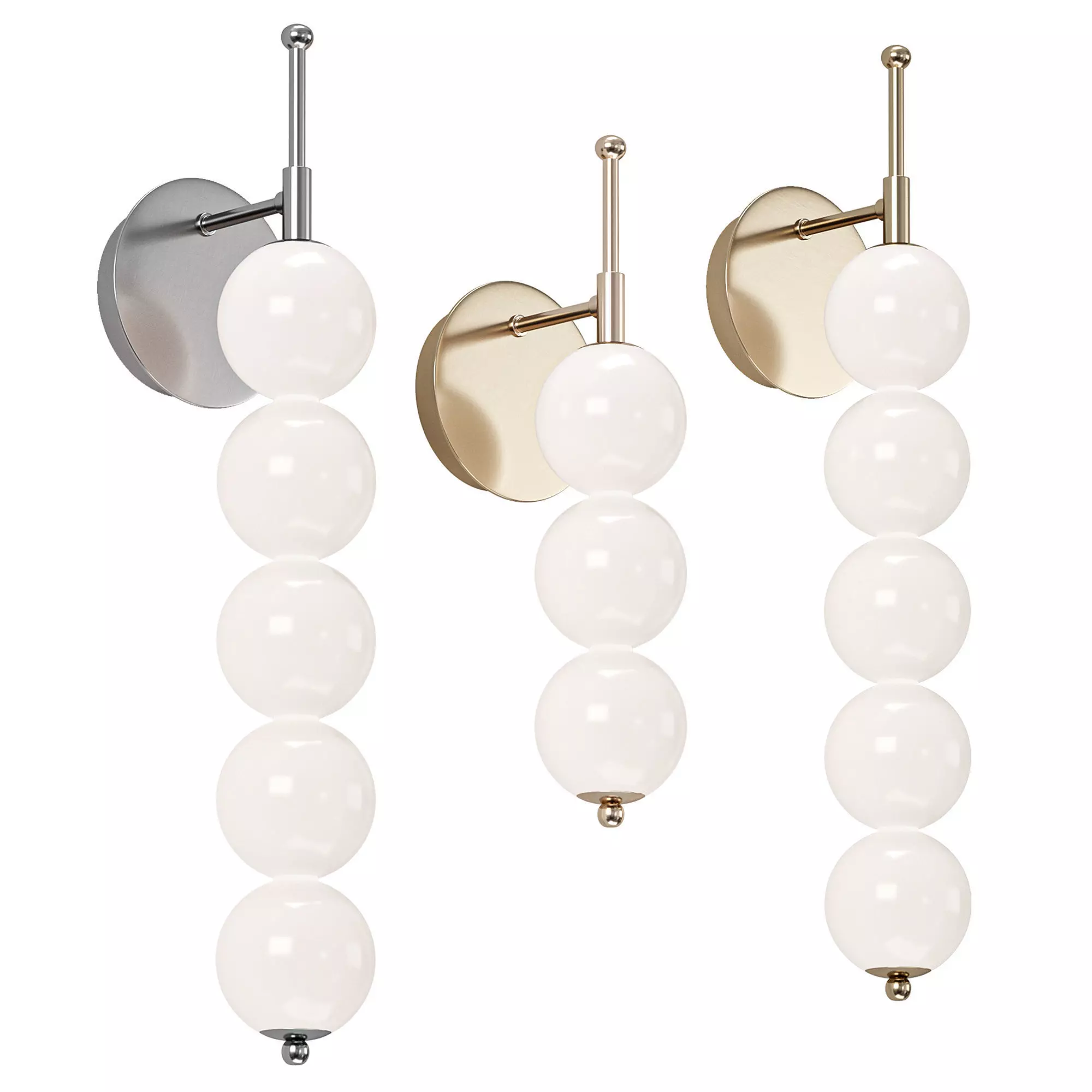 Candied Wall Lamp 3D model_0