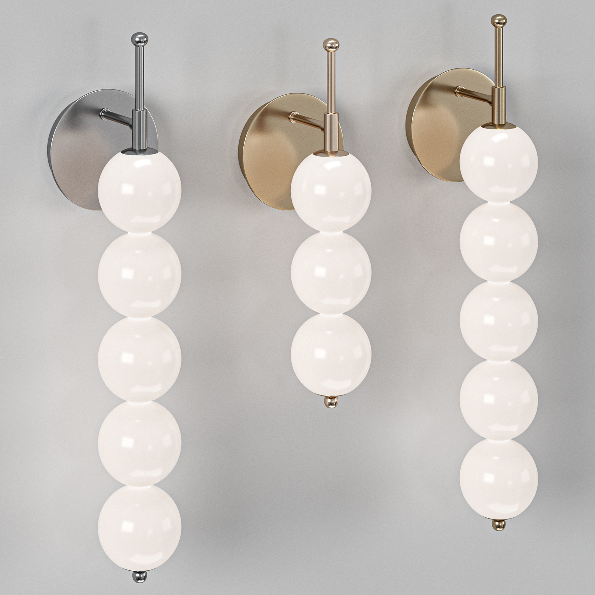 Candied Wall Lamp 3D model_3