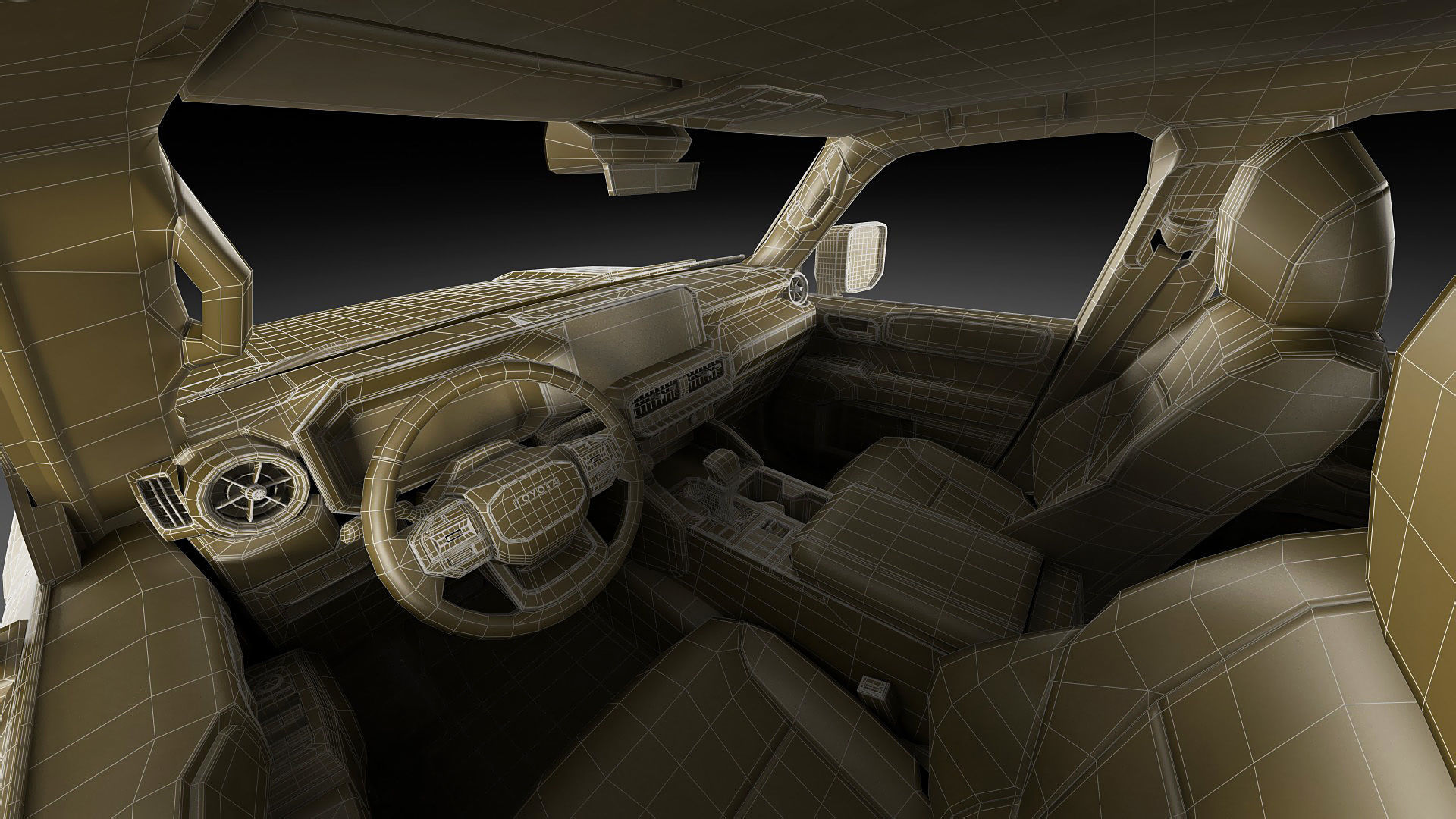 Toyota Land Cruiser First Edition 2025 3D model_38