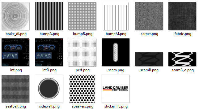 Toyota Land Cruiser First Edition 2025 3D model_44