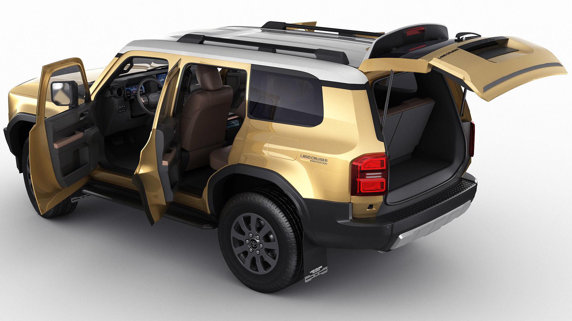 Toyota Land Cruiser First Edition 2025 3D model_2