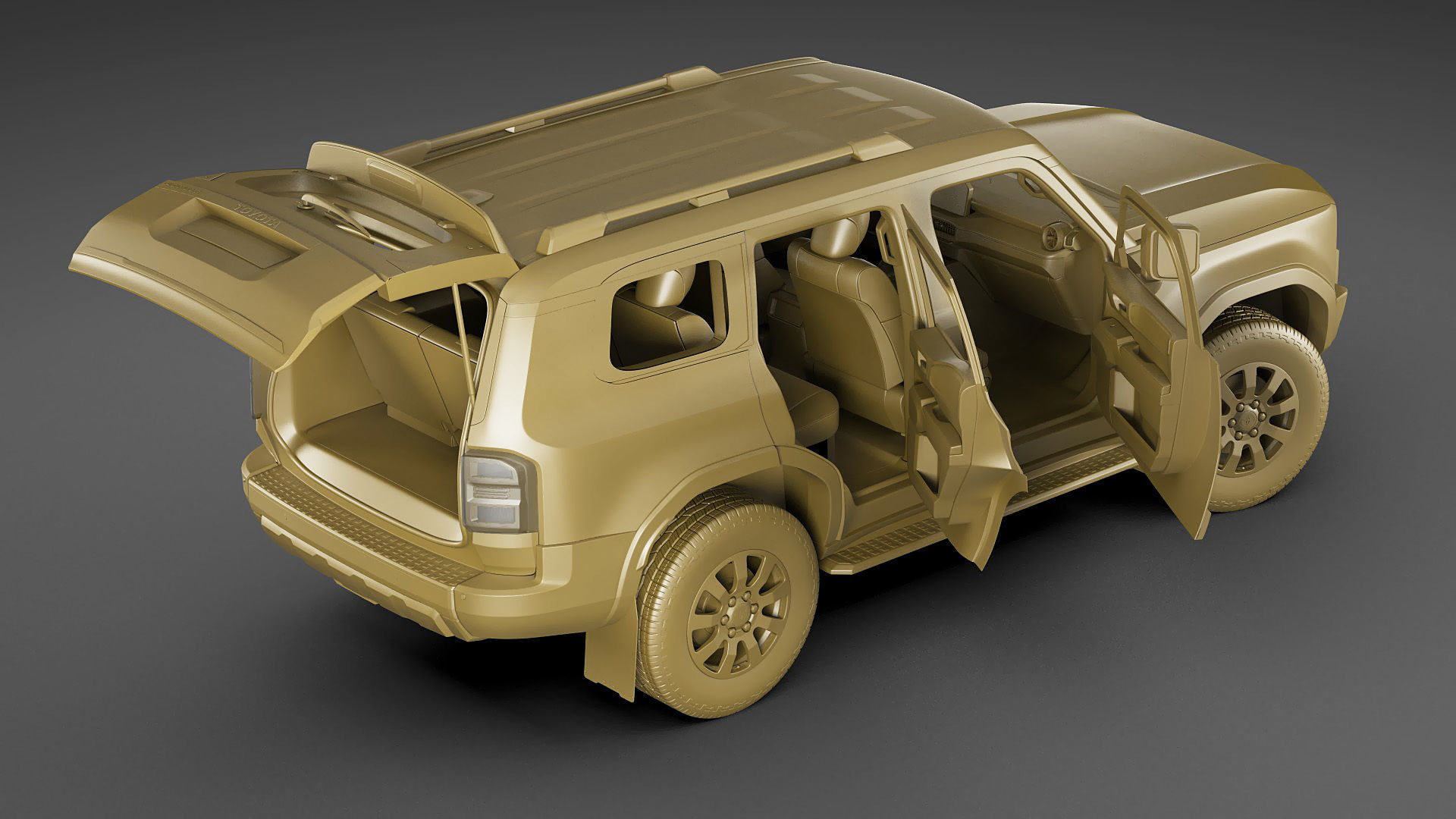 Toyota Land Cruiser First Edition 2025 3D model_35