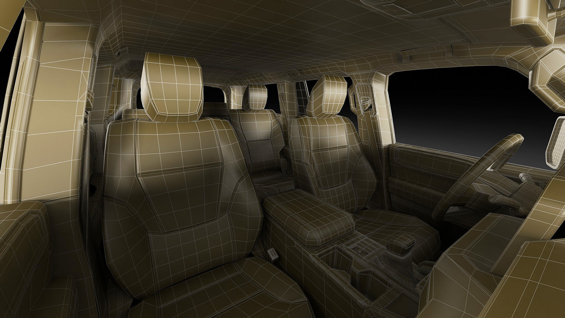 Toyota Land Cruiser First Edition 2025 3D model_39