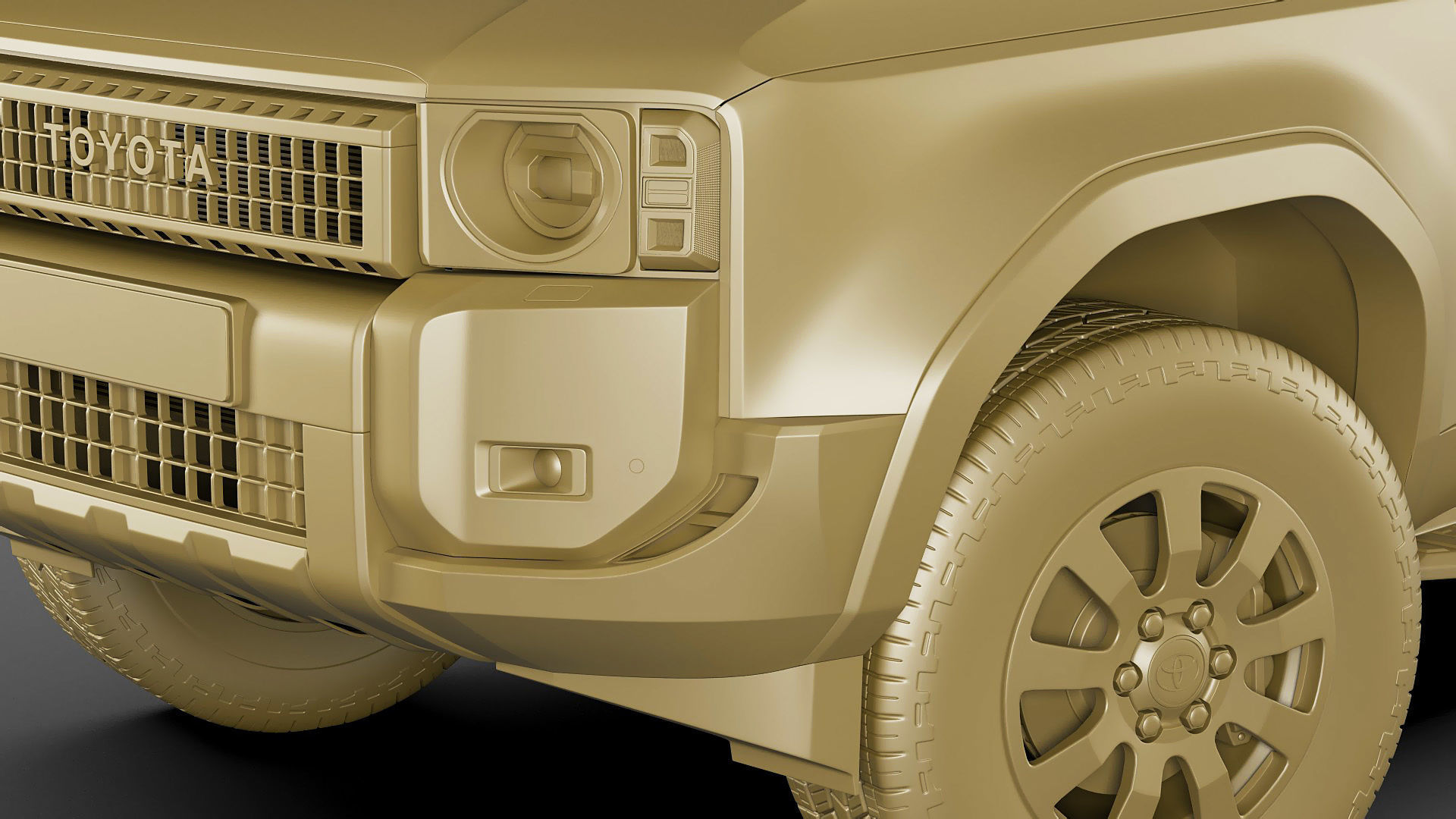 Toyota Land Cruiser First Edition 2025 3D model_31